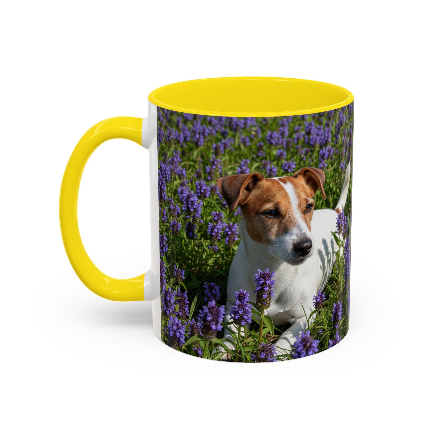 Jack Russell Terrier Accent Coffee Mug - Perfect Gift for Dog Lovers