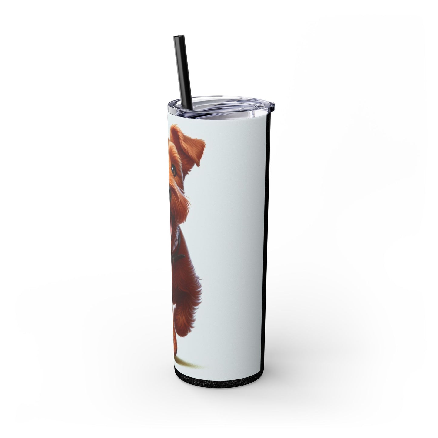 Irish Terrier Tumbler with Straw, 20oz