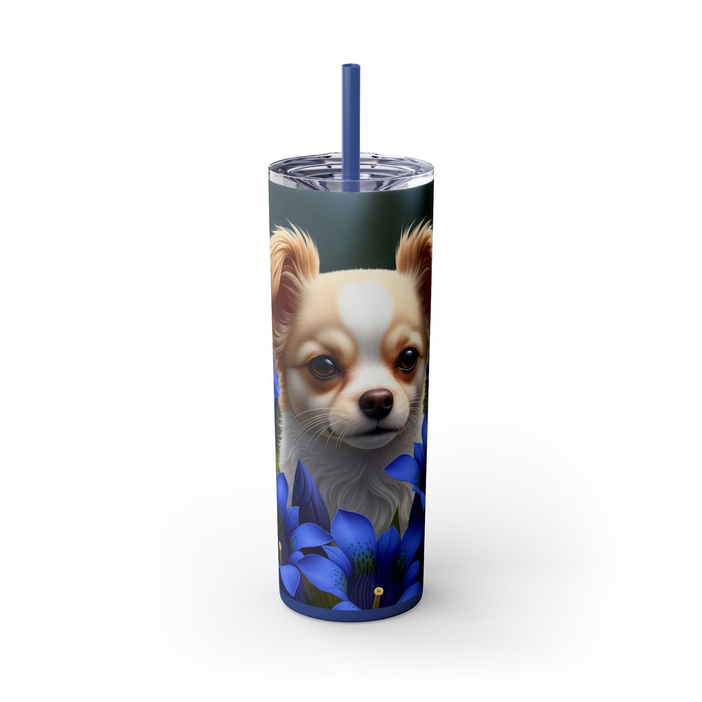 Toi Leo Tumbler with Straw, 20oz