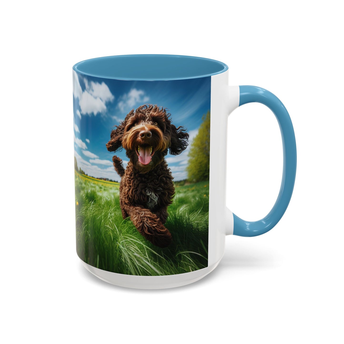 Wetterhoun Accent Coffee Mug - Perfect Gift for Dog Lovers