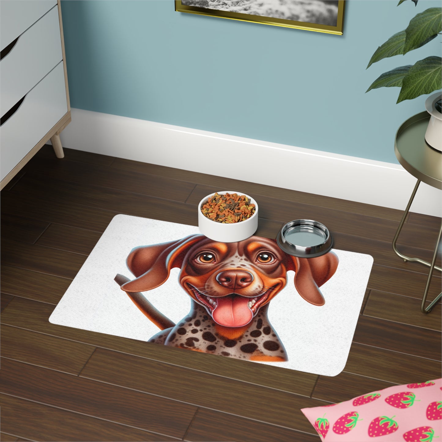 Pet Food Mat (12x18) - Braque du Bourbonnais