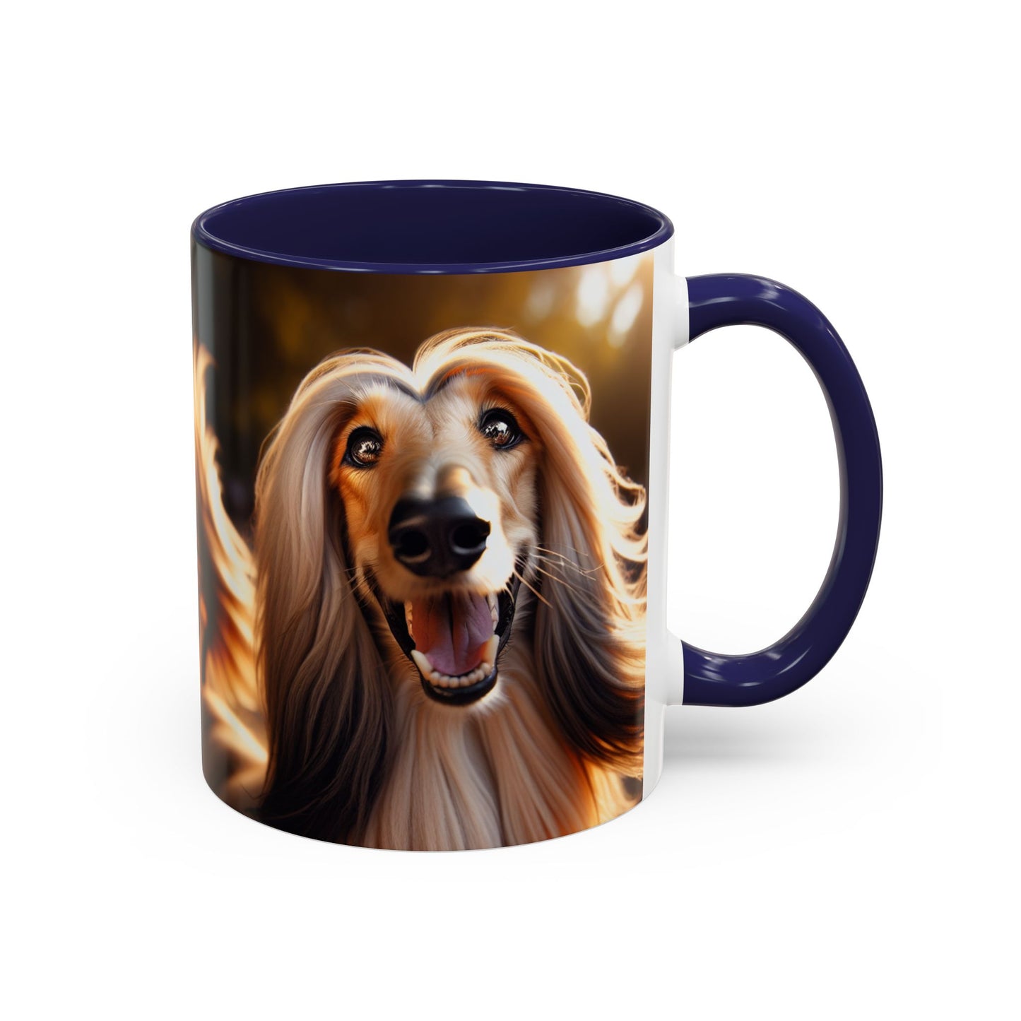 Afghan Hound Accent Coffee Mug - Perfect Gift for Dog Lovers