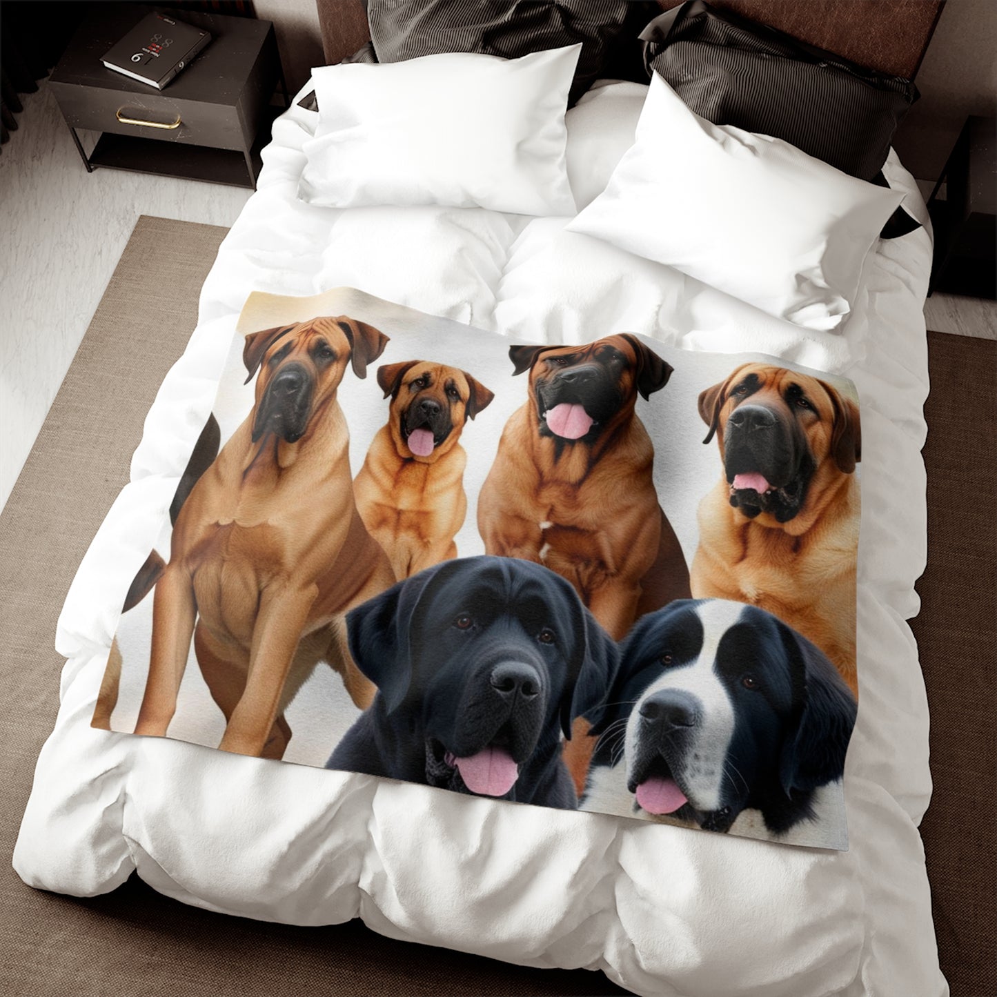 Big Dogs Sweatshirt Blanket