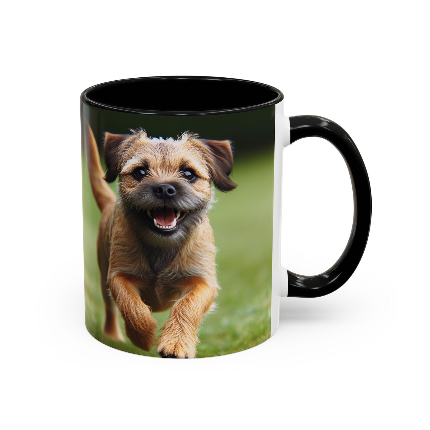Border Terrier Accent Coffee Mug - Perfect Gift for Dog Lovers