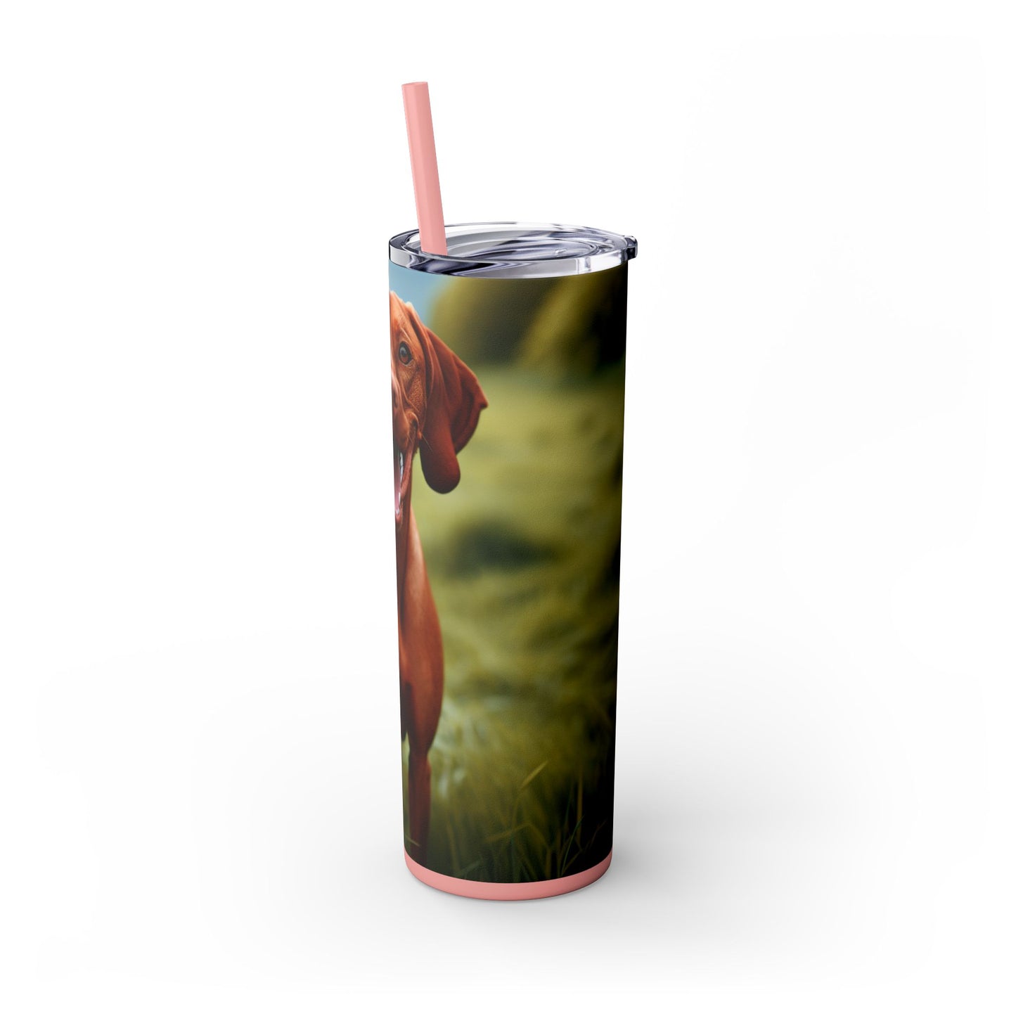 Hungarian Vizsla Tumbler with Straw, 20oz