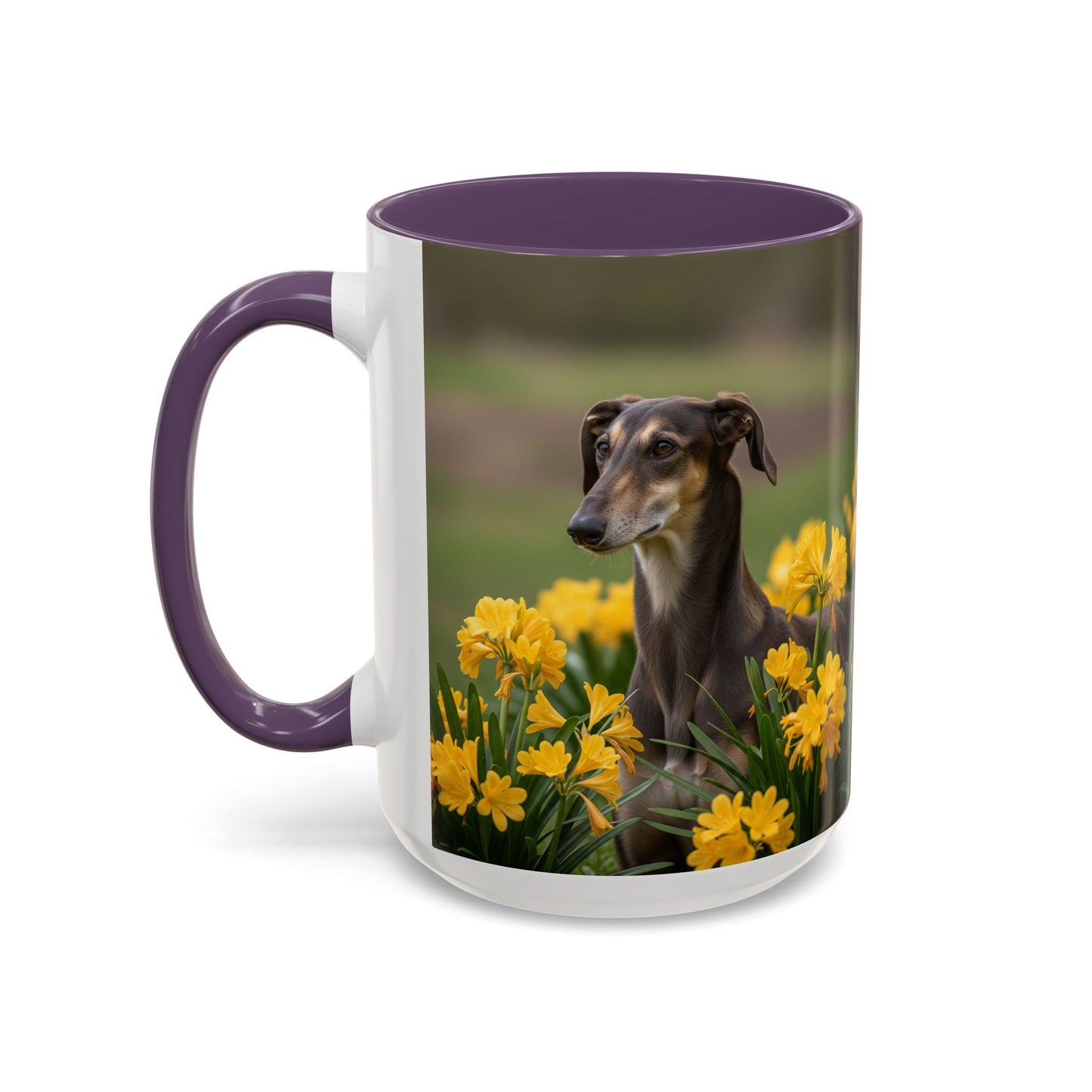 Sloughi Accent Coffee Mug - Perfect Gift for Dog Lovers