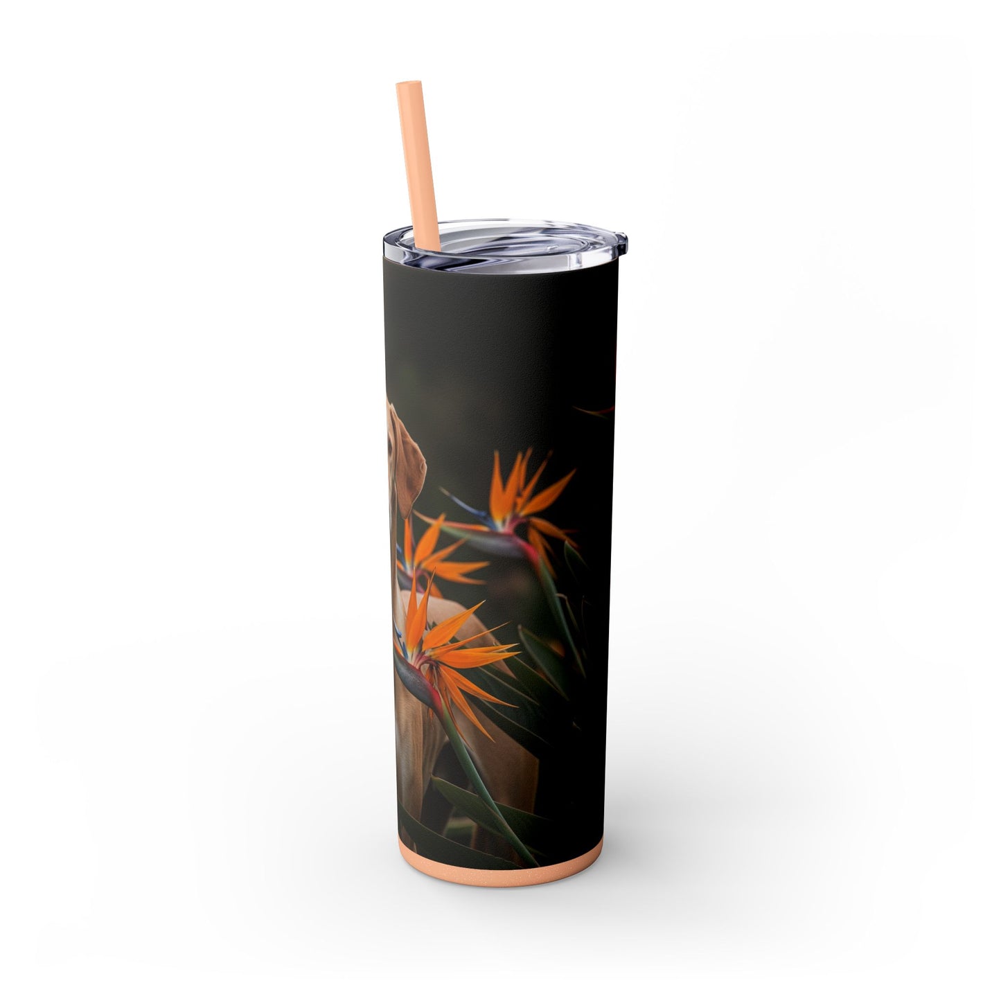 Azawakh Tumbler with Straw, 20oz