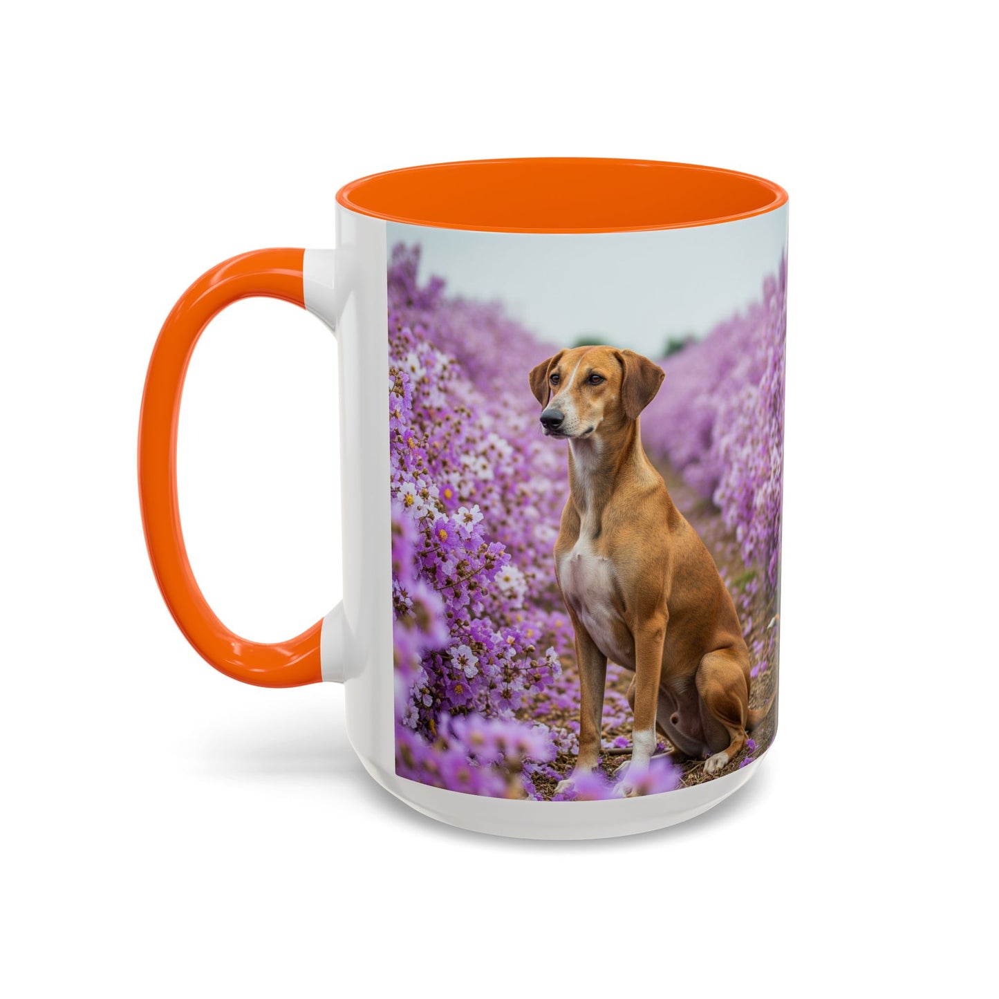Banjara Hound Accent Coffee Mug - Perfect Gift for Dog Lovers
