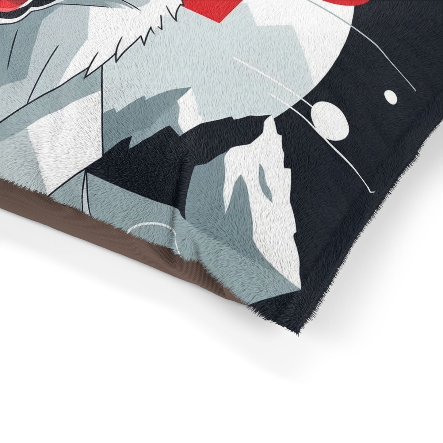 White Swiss Shepherd Dog Pet Bed