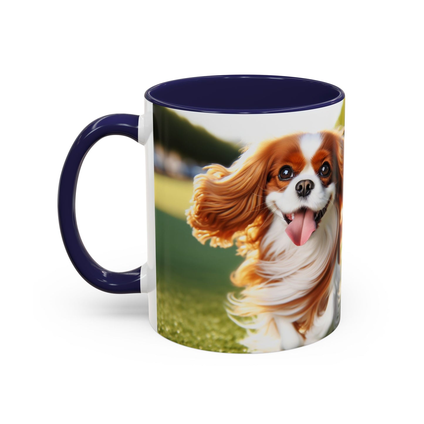 Cavalier King Charles Spaniel Accent Coffee Mug - Perfect Gift for Dog Lovers