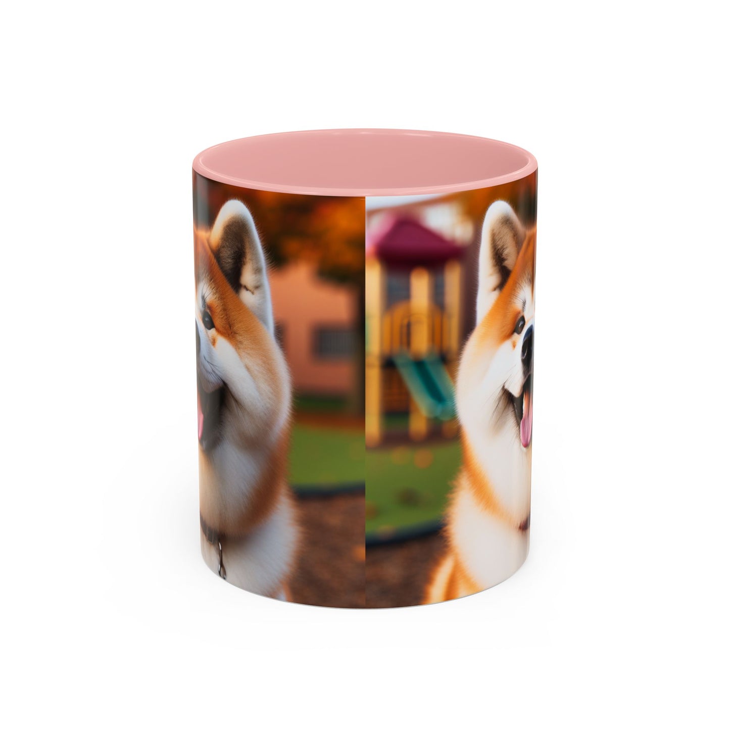 Japanese Akitainu Accent Coffee Mug - Perfect Gift for Dog Lovers