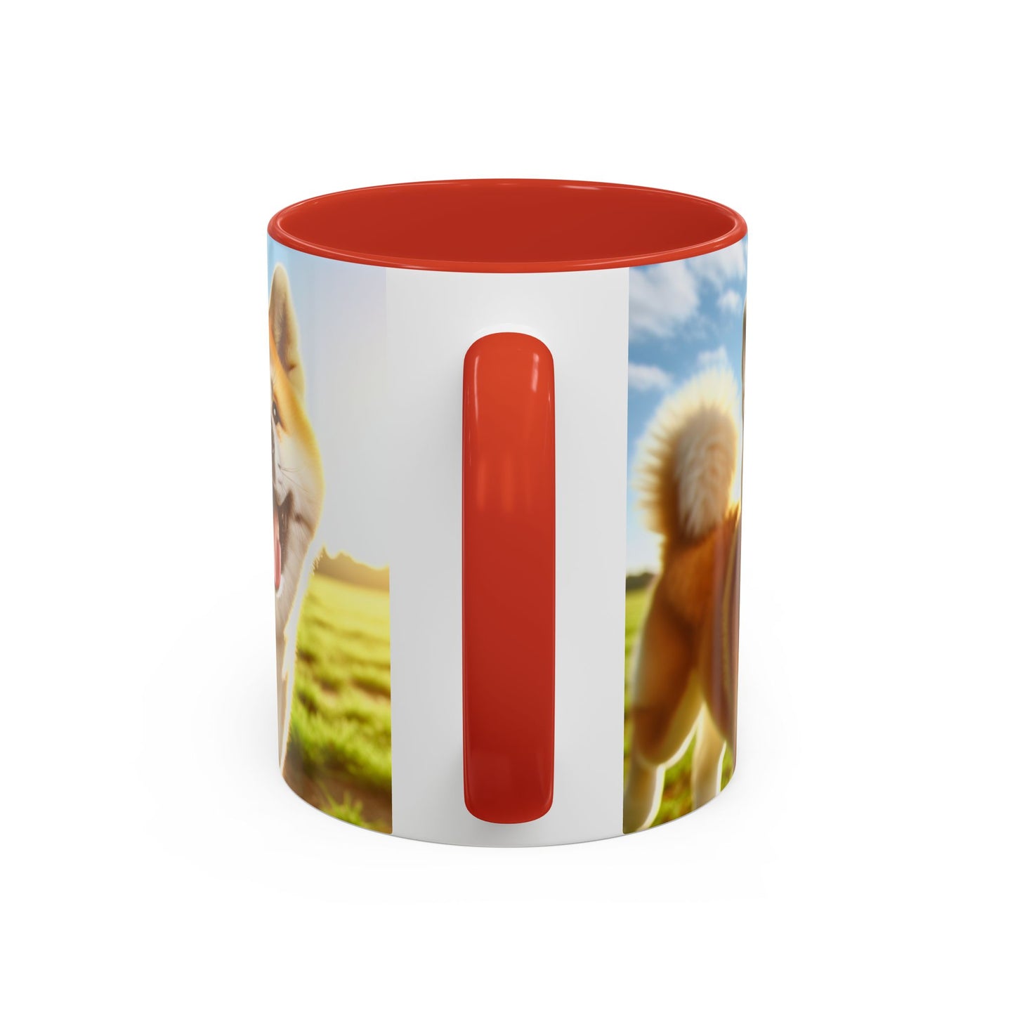 Akita Accent Coffee Mug - Perfect Gift for Dog Lovers