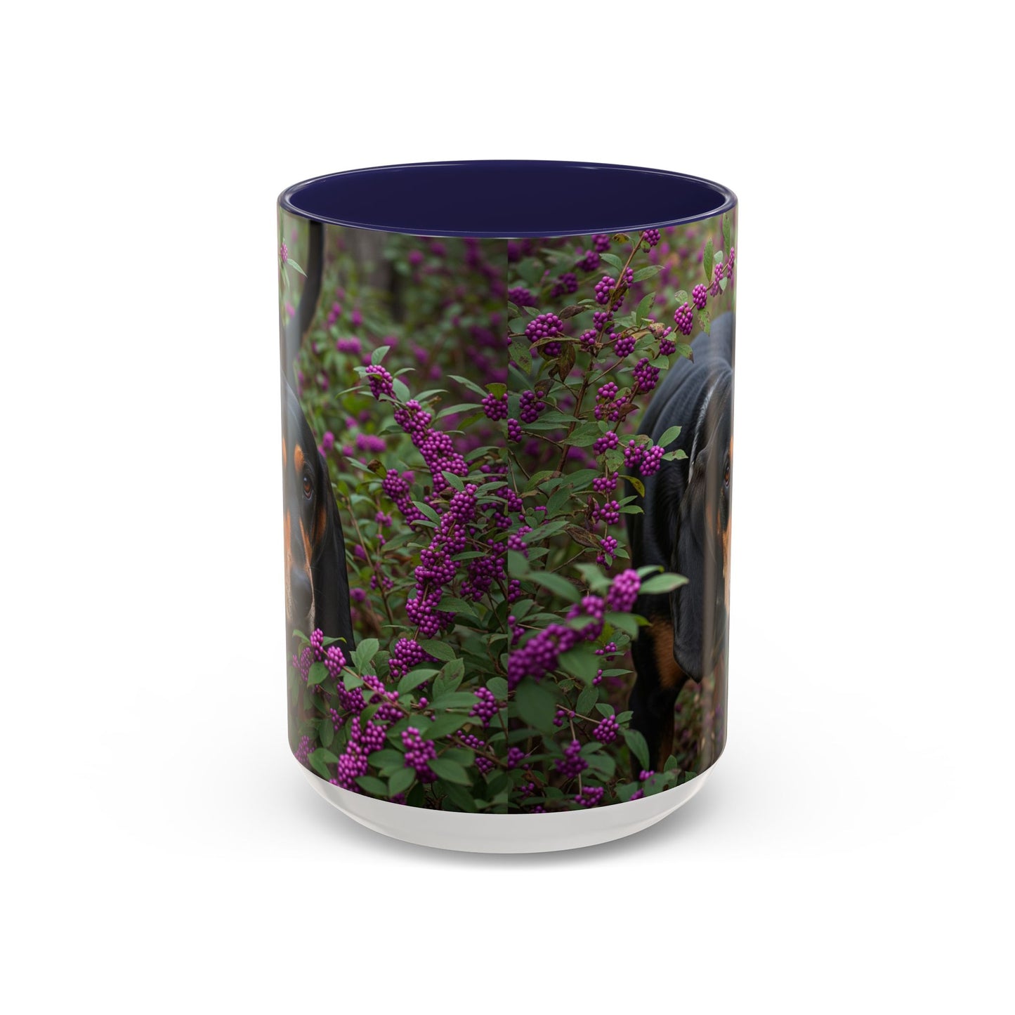 Black and Tan Coonhound Accent Coffee Mug - Perfect Gift for Dog Lovers