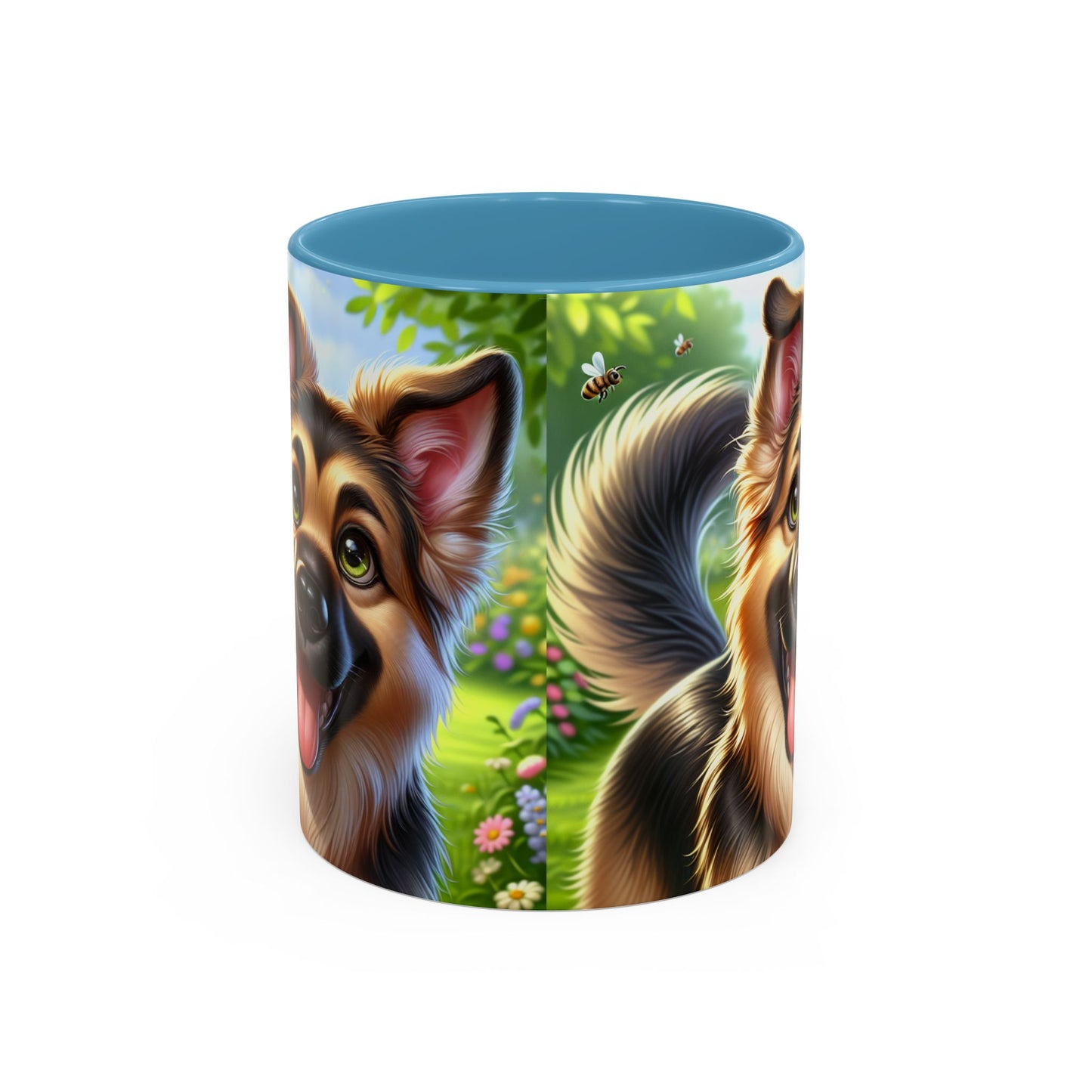 German Shepherd Accent Coffee Mug - Perfect Gift for Dog Lovers