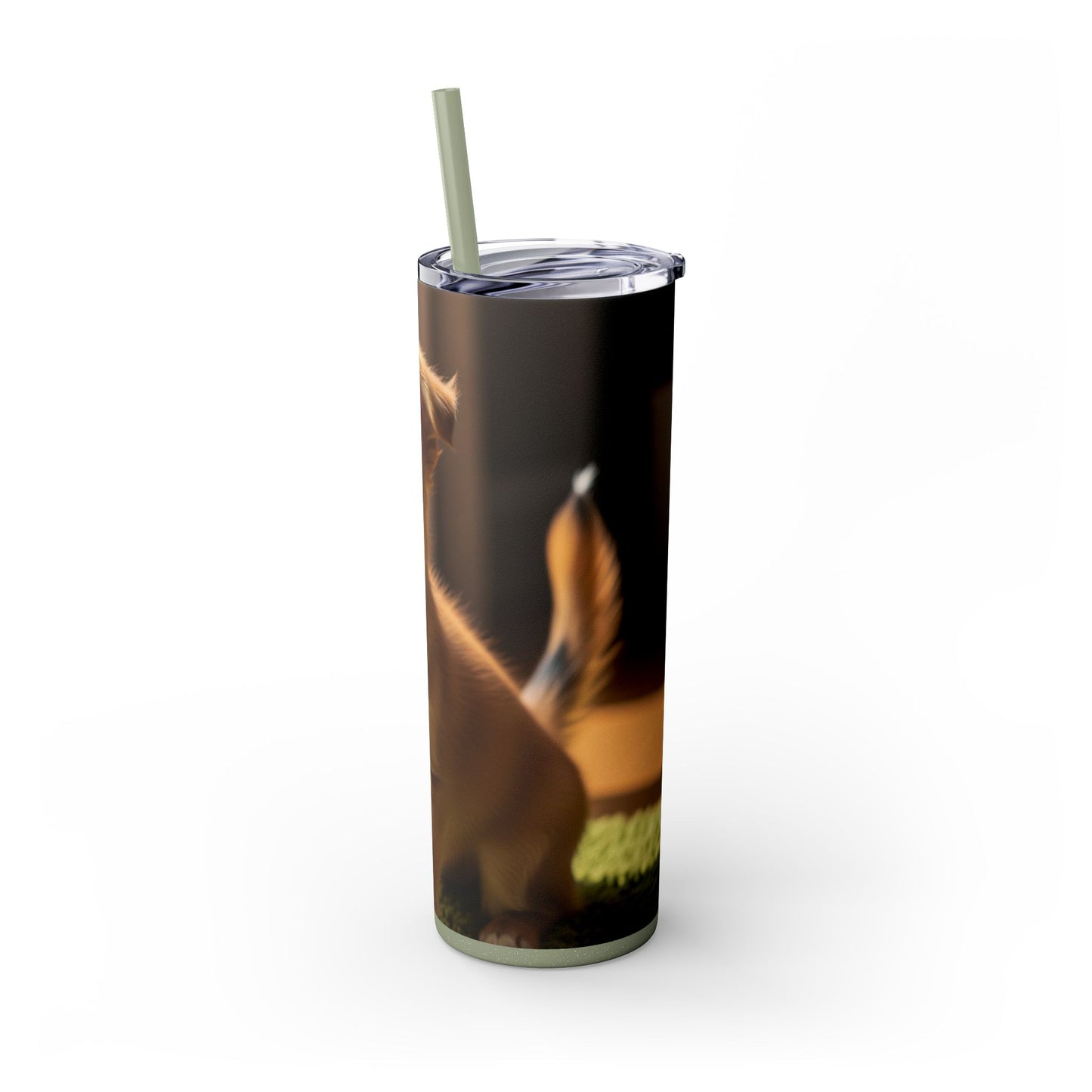 Toi Leo Tumbler with Straw, 20oz