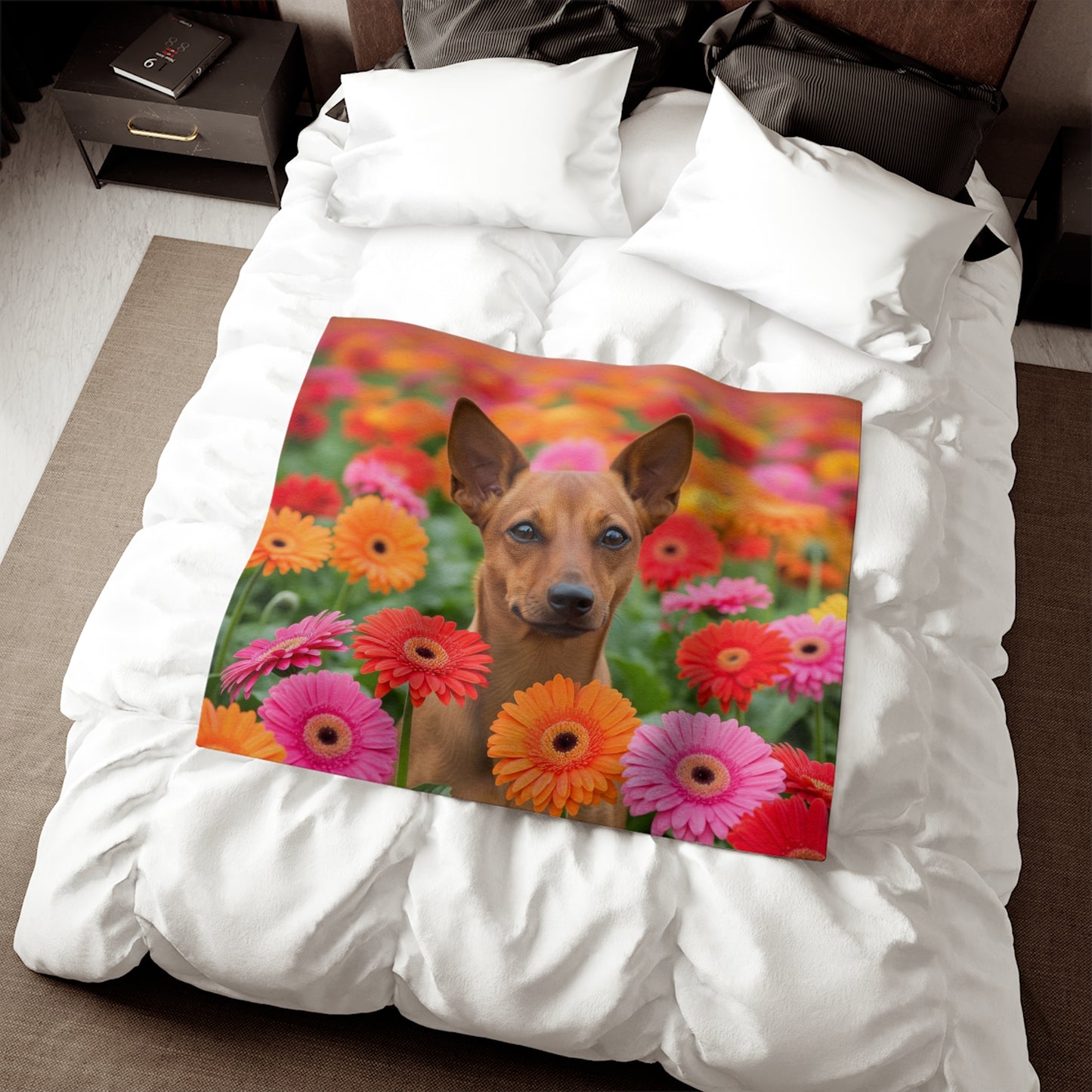 Brazilian Terrier Sweatshirt Blanket