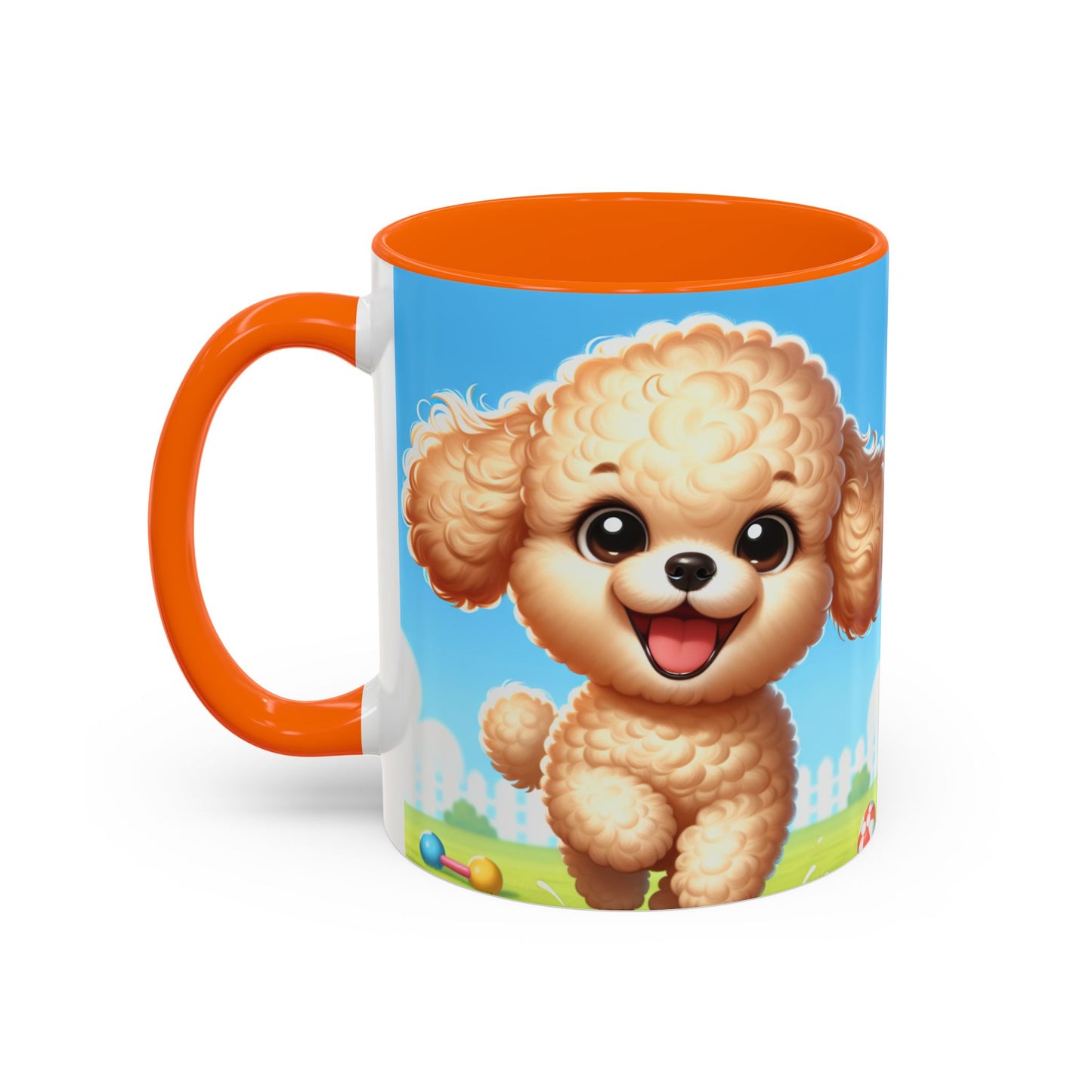 Miniature Poodle Accent Coffee Mug - Perfect Gift for Dog Lovers