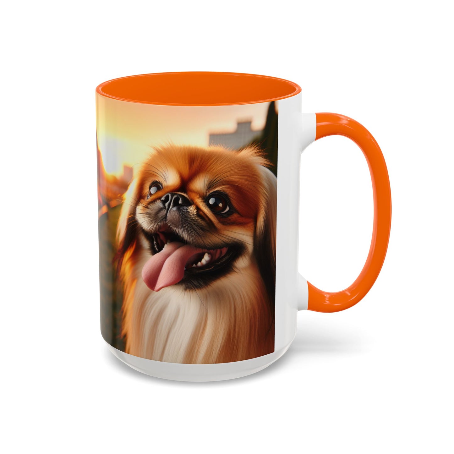 Pekingese Accent Coffee Mug - Perfect Gift for Dog Lovers