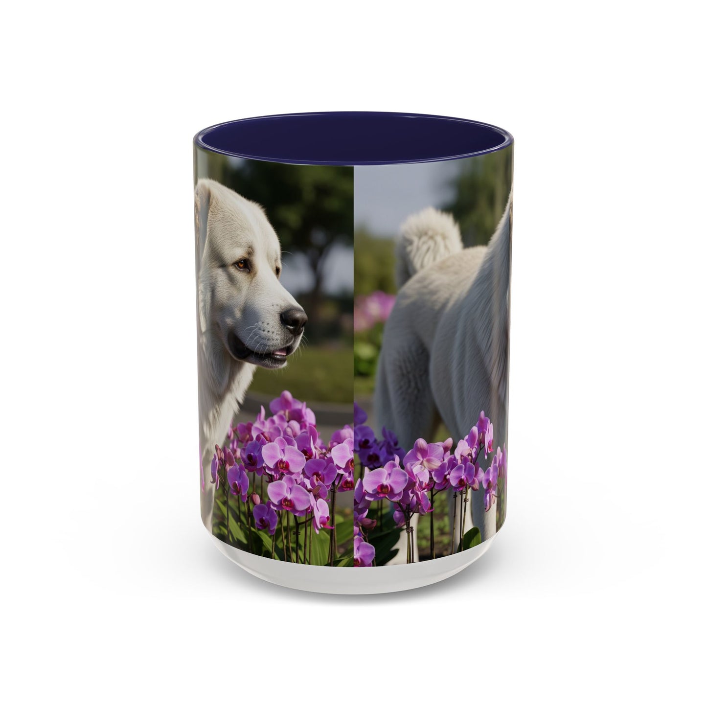 Caucasian Shepherd Dog Accent Coffee Mug - Perfect Gift for Dog Lovers