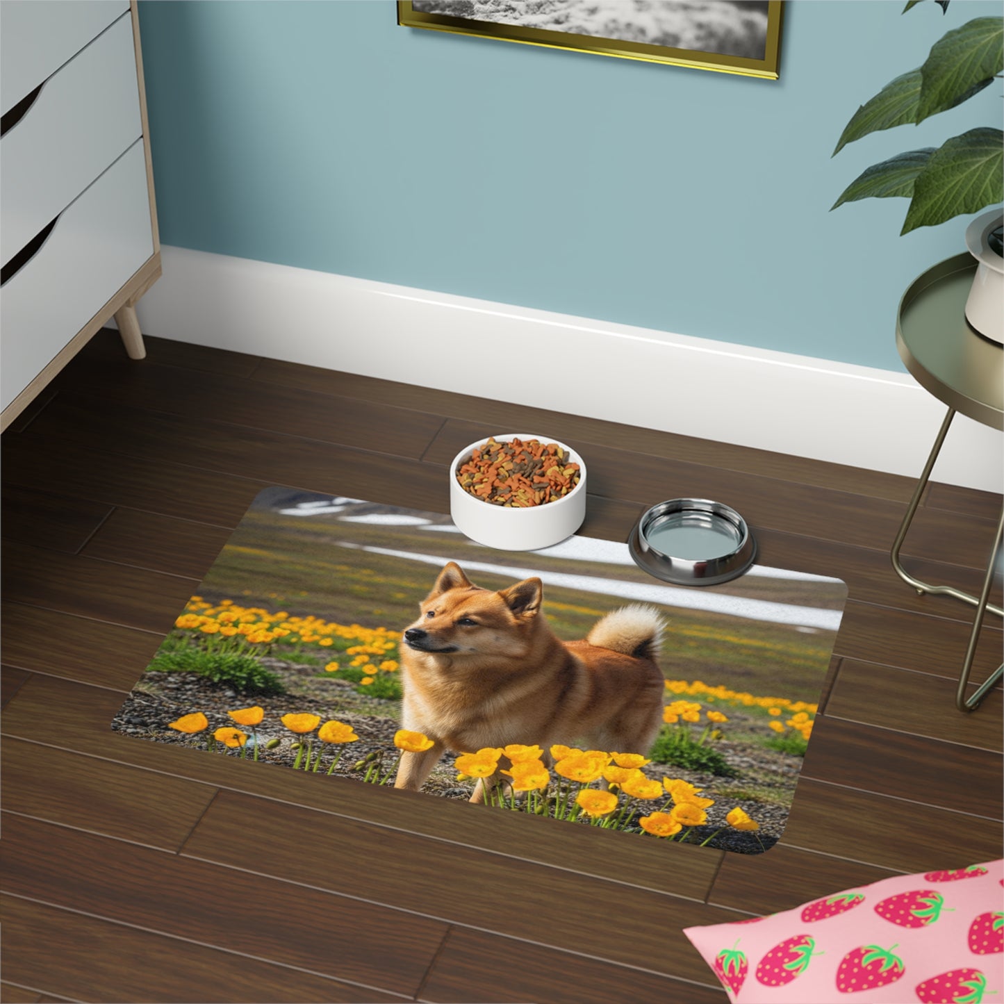 Pet Food Mat (12x18) - Norwegian Buhund