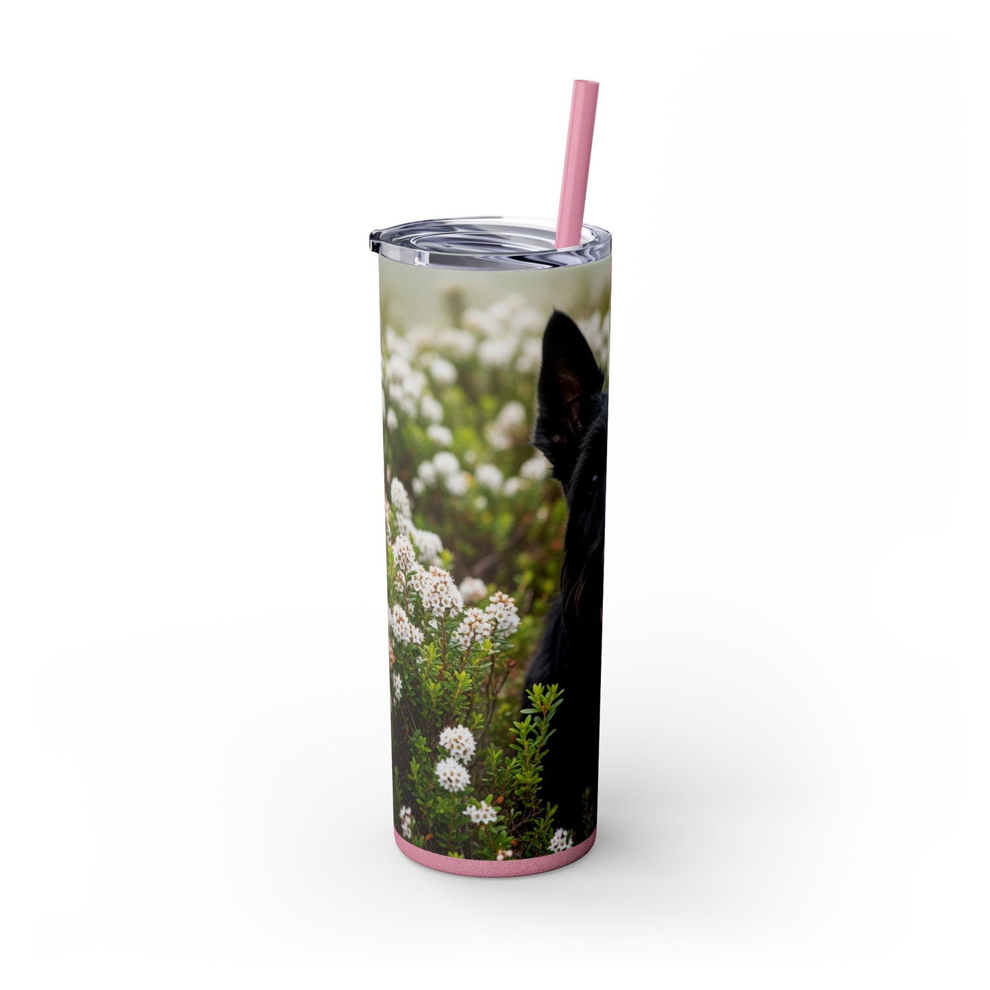 Scottish Terrier Tumbler with Straw, 20oz