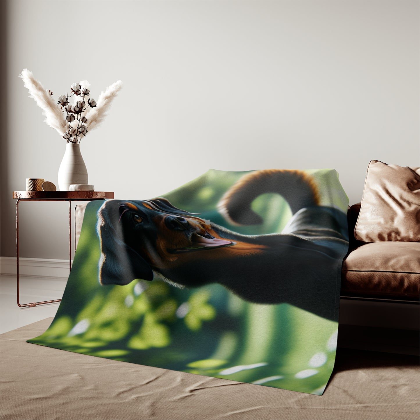 Beauceron Sweatshirt Blanket