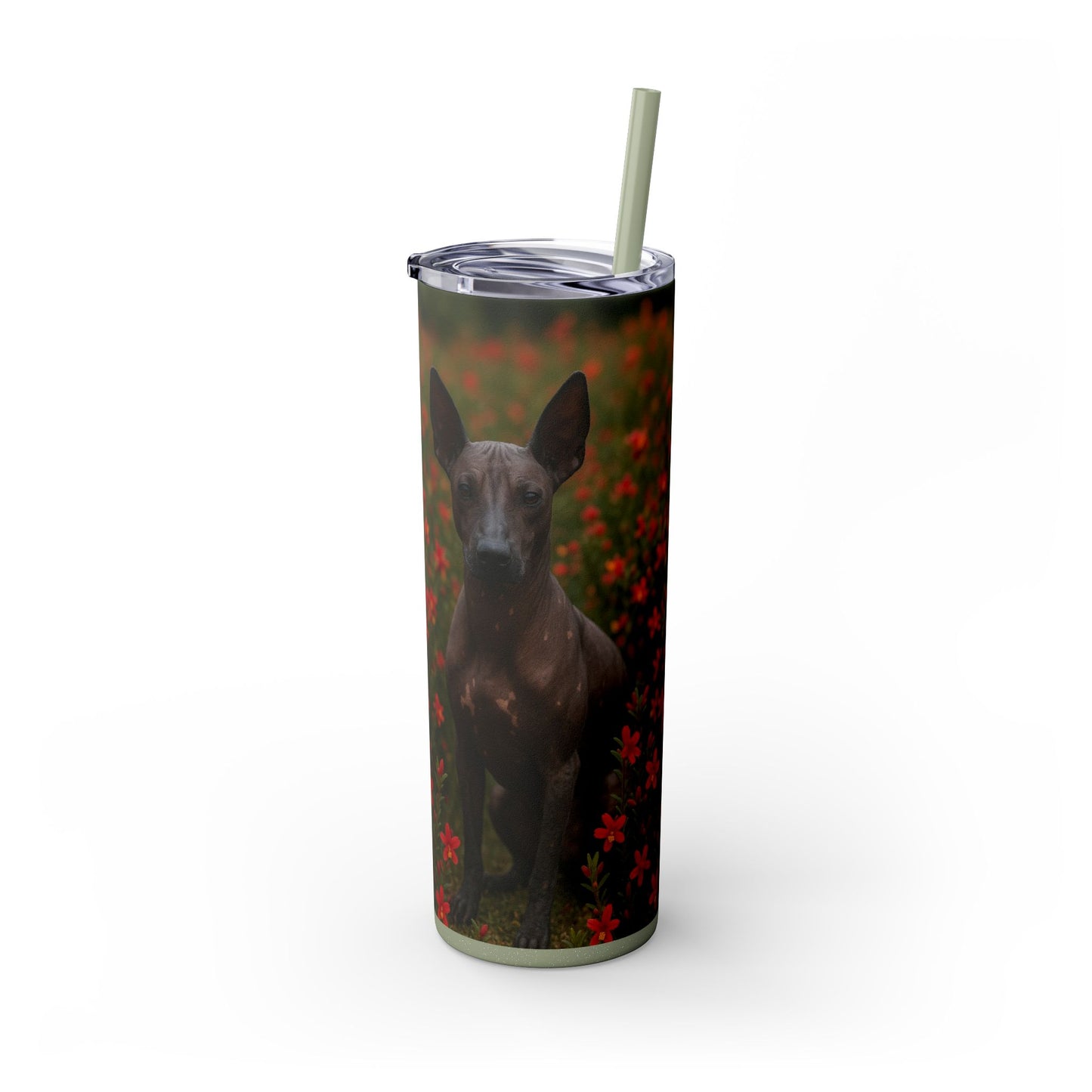 Peruvian Inca Orchid Tumbler with Straw, 20oz