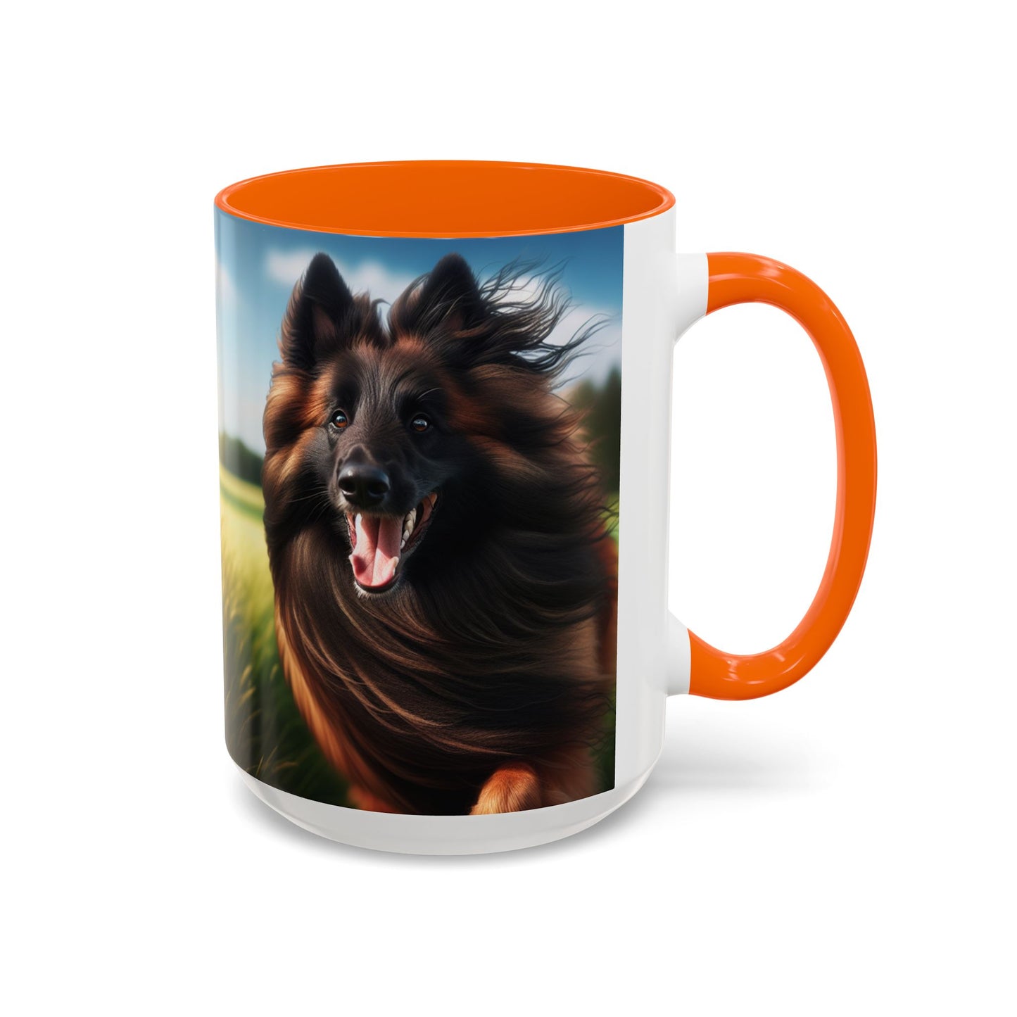 Belgian Shepherd Dog Tervuren Accent Coffee Mug - Perfect Gift for Dog Lovers