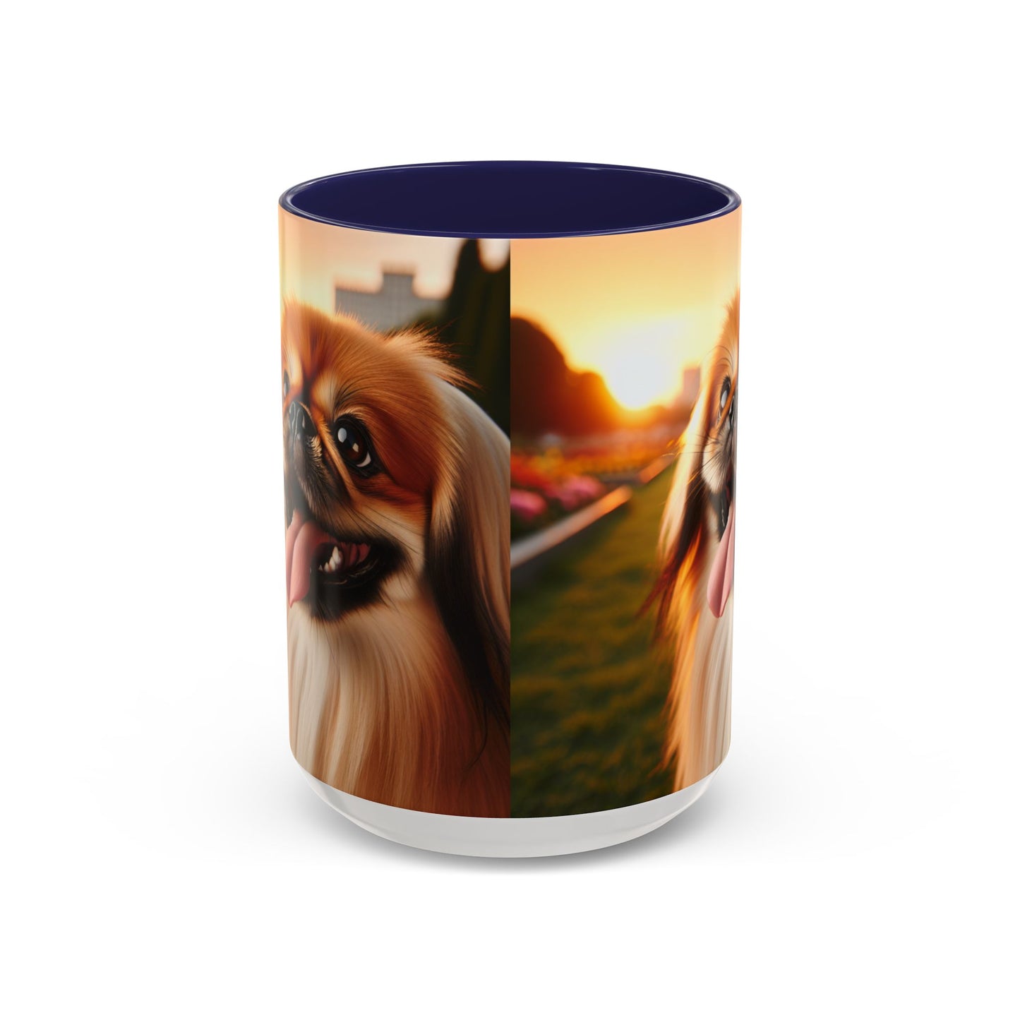 Pekingese Accent Coffee Mug - Perfect Gift for Dog Lovers