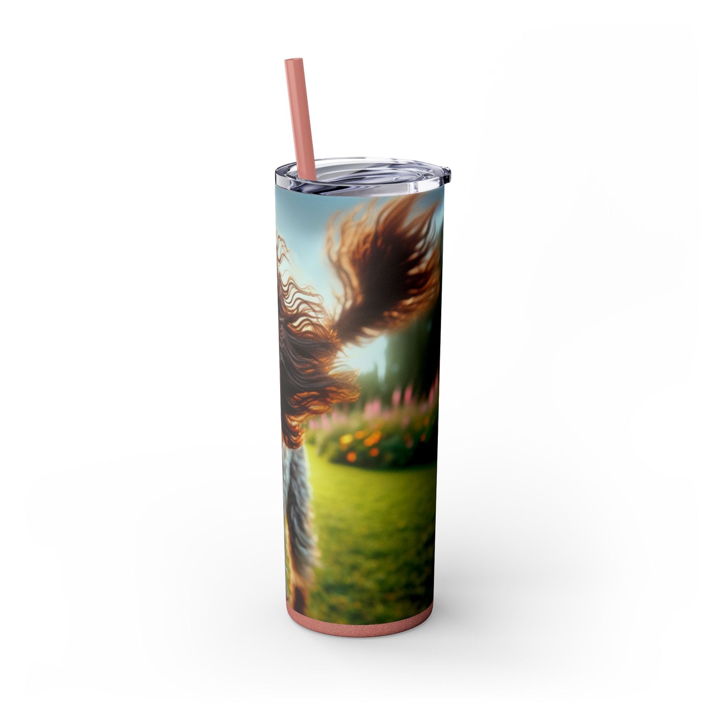Pudelpointer Tumbler with Straw, 20oz