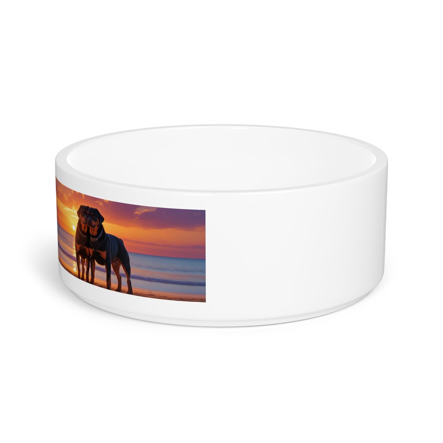 Rottweiler Love Pet Bowl