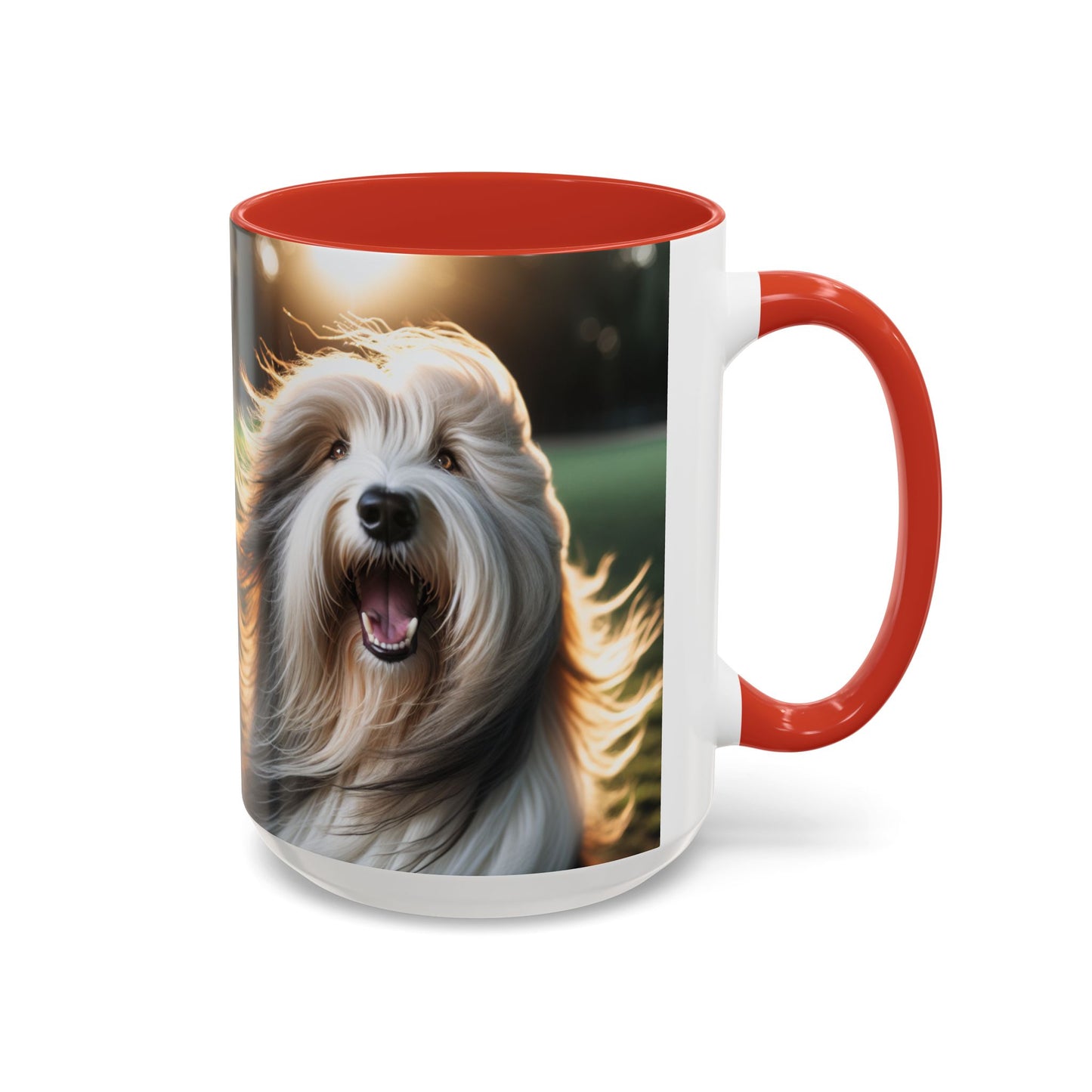 Bearded Collie Accent Coffee Mug - Perfect Gift for Dog Lovers
