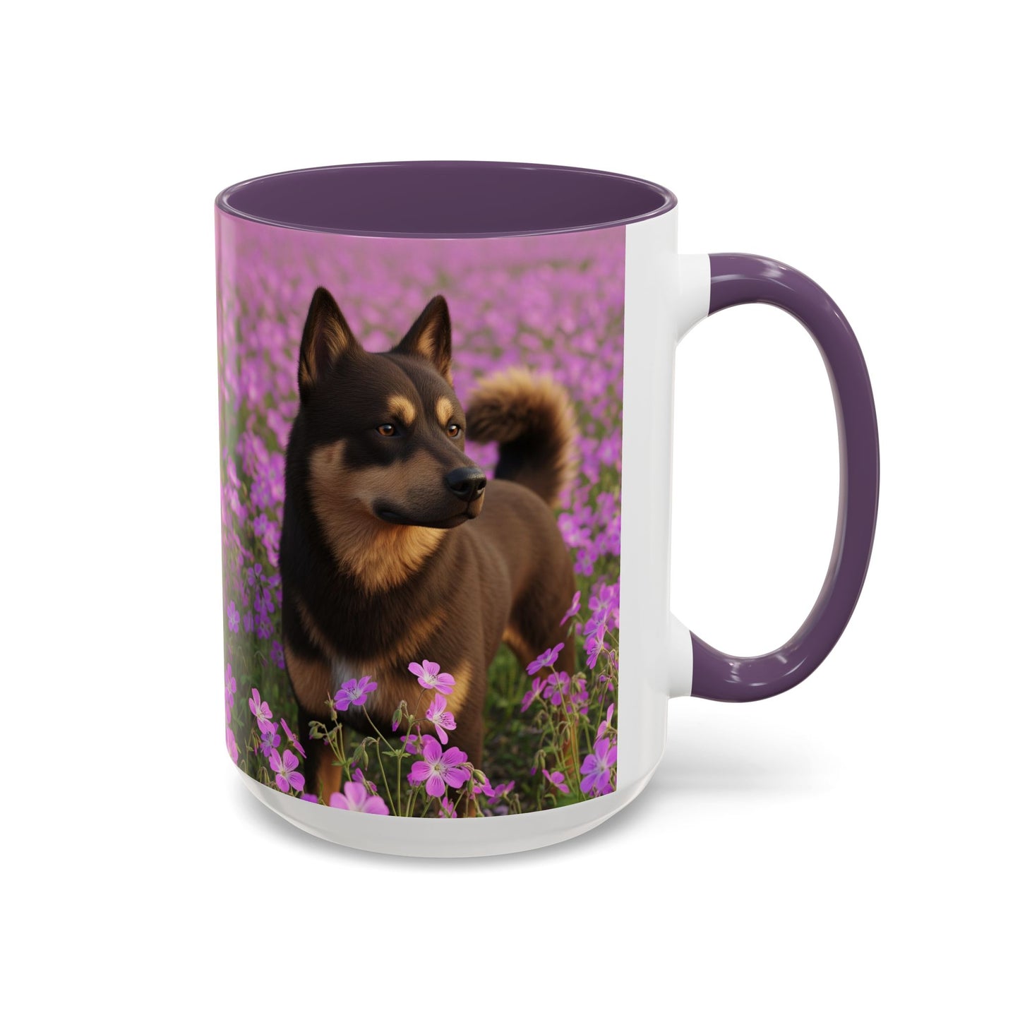 Cadabomb Okami Accent Coffee Mug - Perfect Gift for Dog Lovers