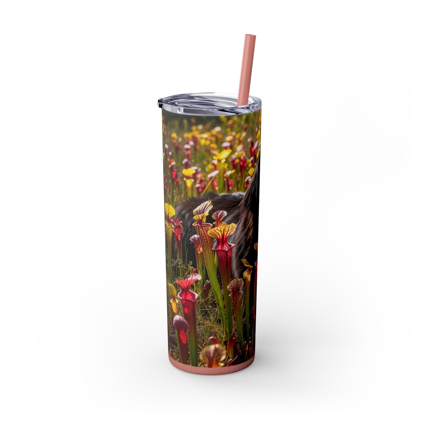 Newfoundland Skinny Tumbler with Straw, 20oz