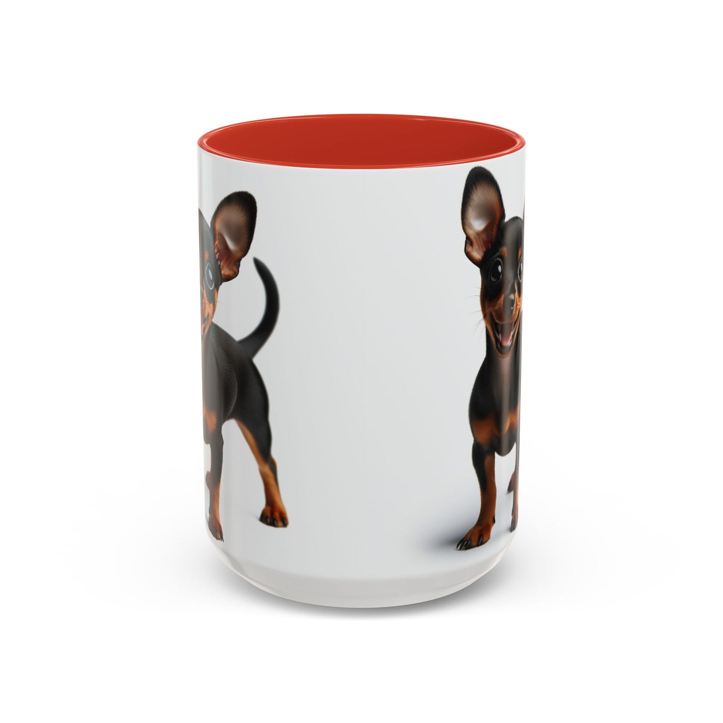 Miniature Pinscher Accent Coffee Mug - Perfect Gift for Dog Lovers