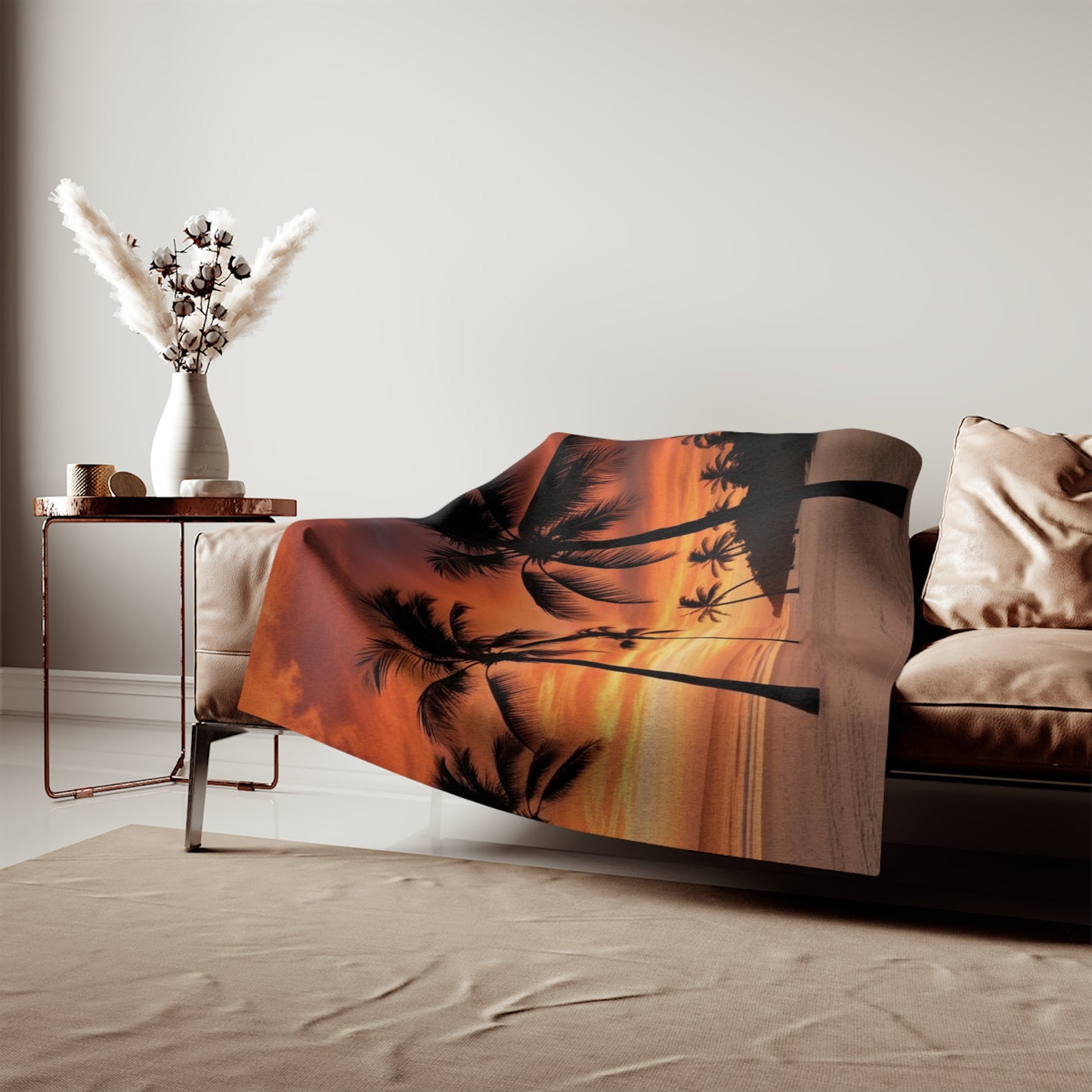 Brilliant Sunrise Sweatshirt Blanket