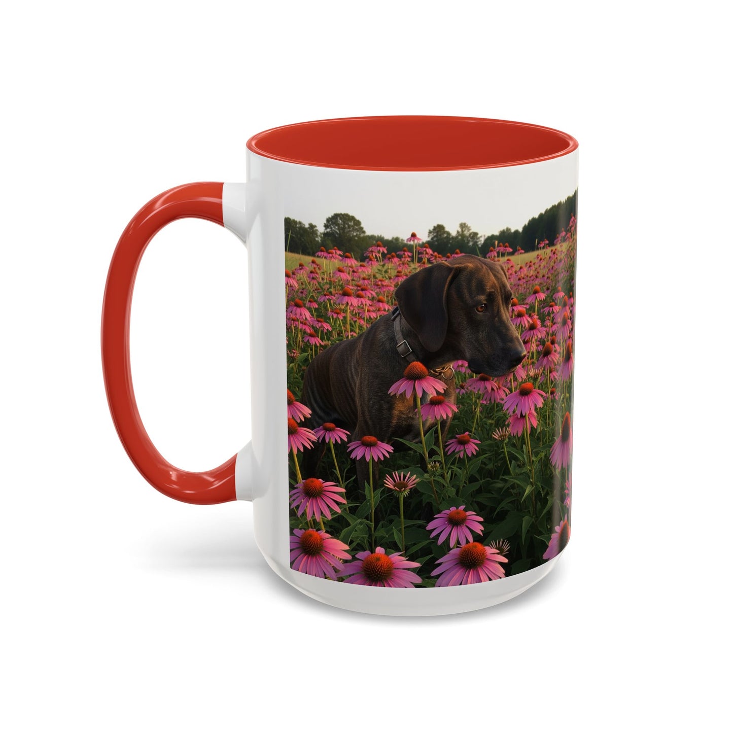 Treeing Tennessee Brindle Accent Coffee Mug - Perfect Gift for Dog Lovers