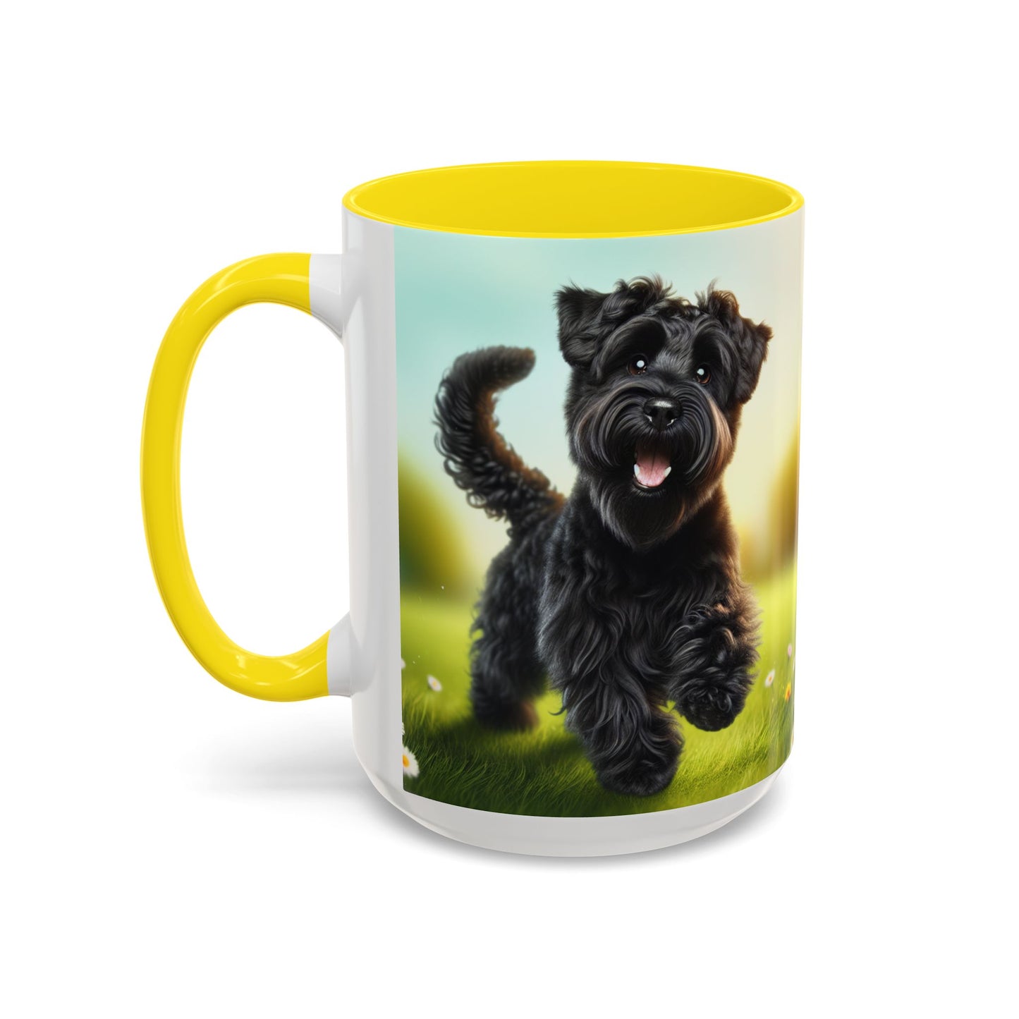 Russian Black Terrier Accent Coffee Mug - Perfect Gift for Dog Lovers