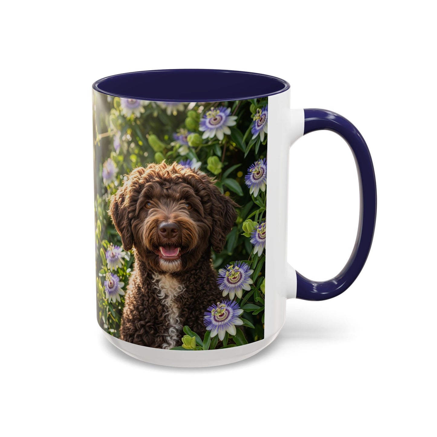 Spanish Water Dog Accent Coffee Mug - Perfect Gift for Dog Lovers