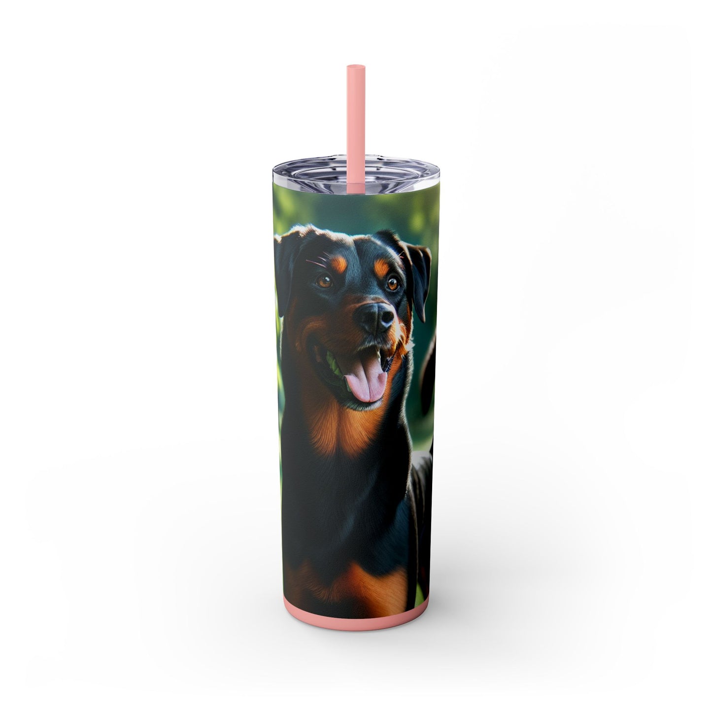 Beauceron Tumbler with Straw, 20oz