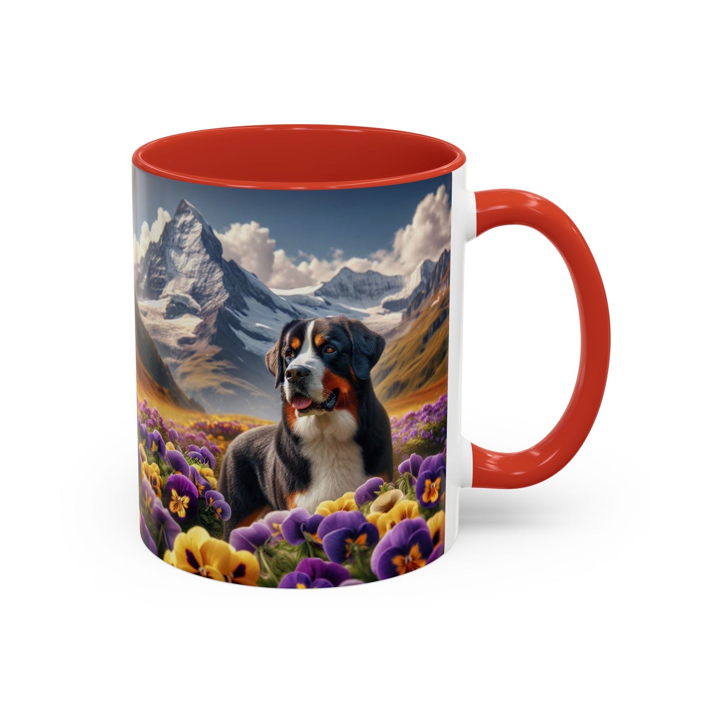 Greater Swiss Mountain Dog Accent Coffee Mug - Perfect Gift for Dog Lovers