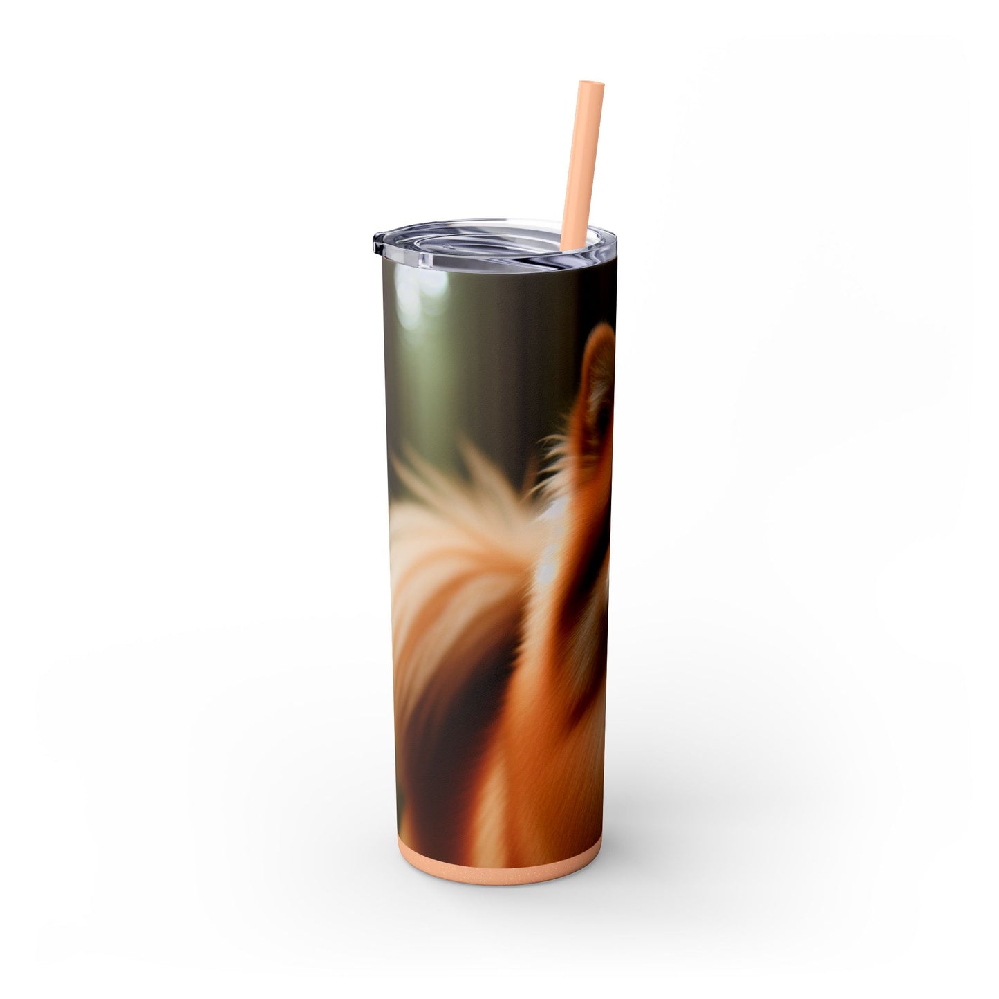 Finnish Spitz Tumbler with Straw, 20oz