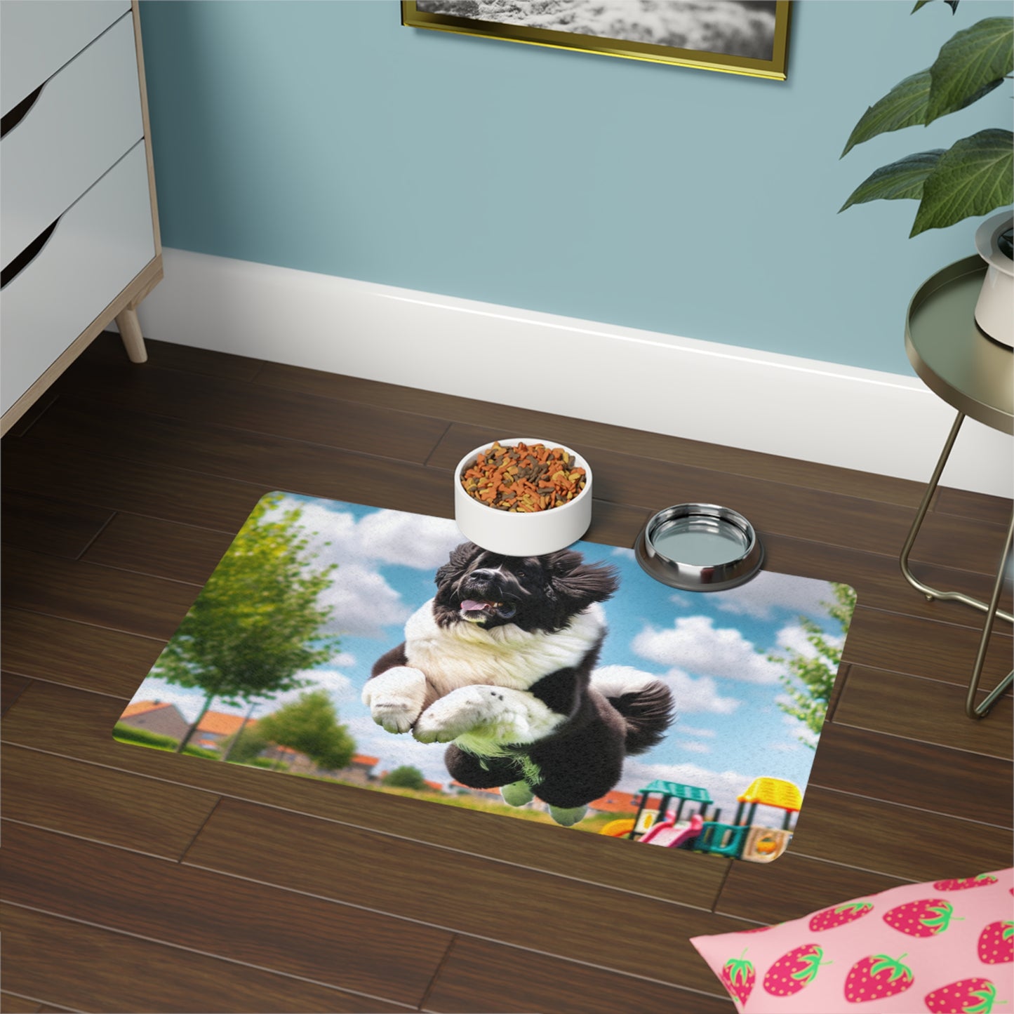 Pet Food Mat (12x18) - Landseer