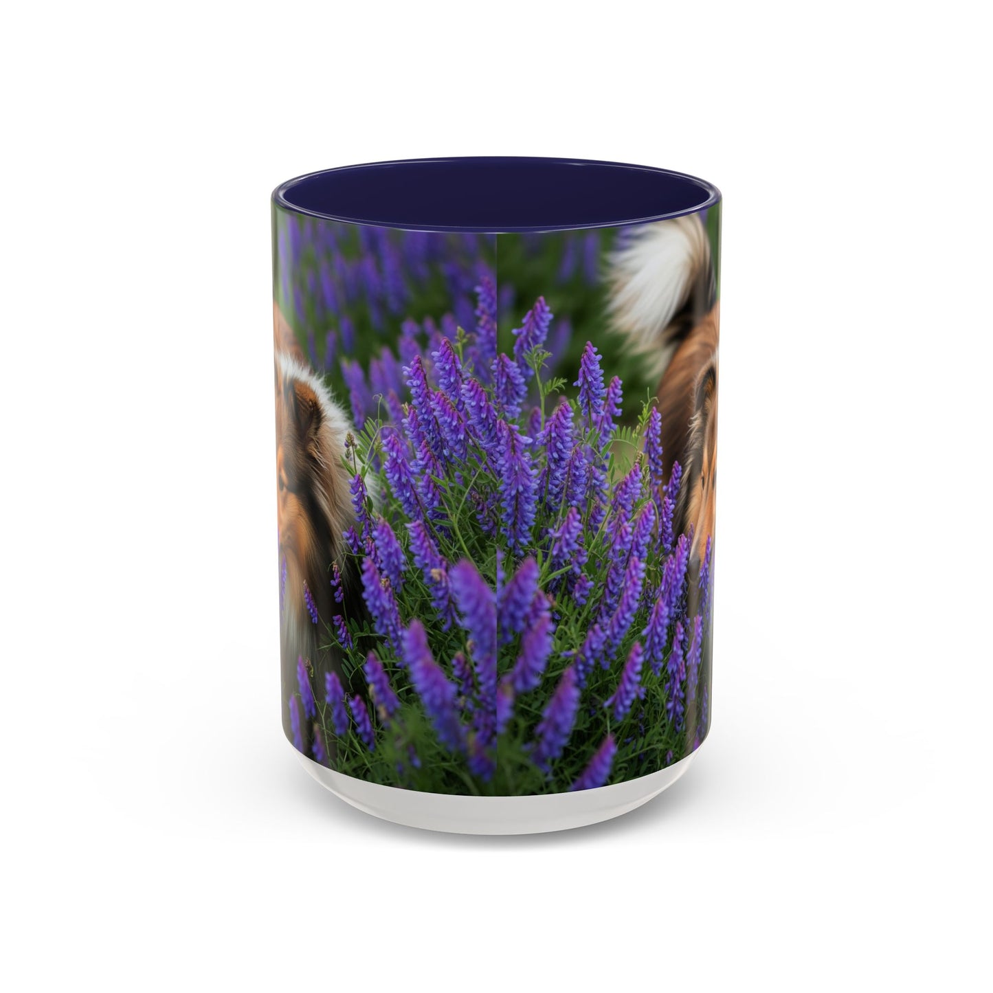 Shetland Sheepdog Accent Coffee Mug - Perfect Gift for Dog Lovers
