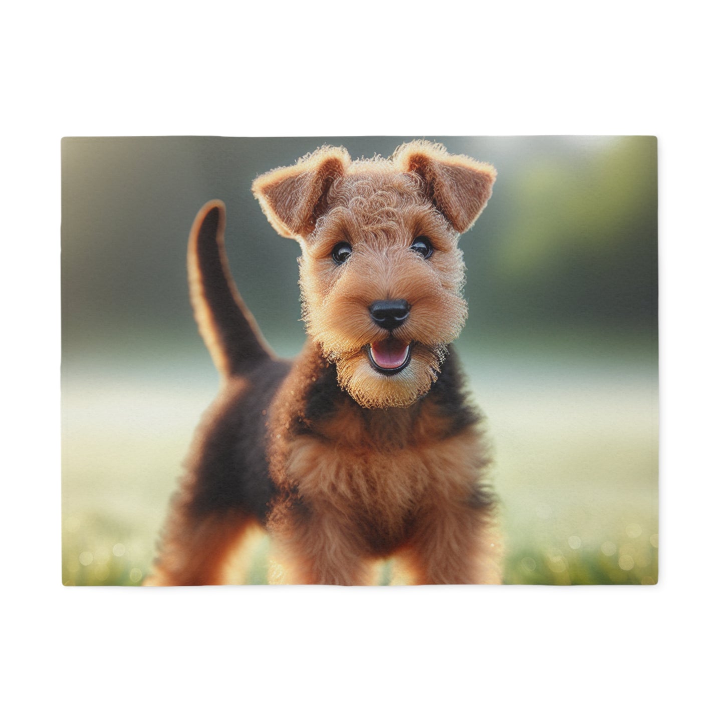 Welsh Terrier Sweatshirt Blanket