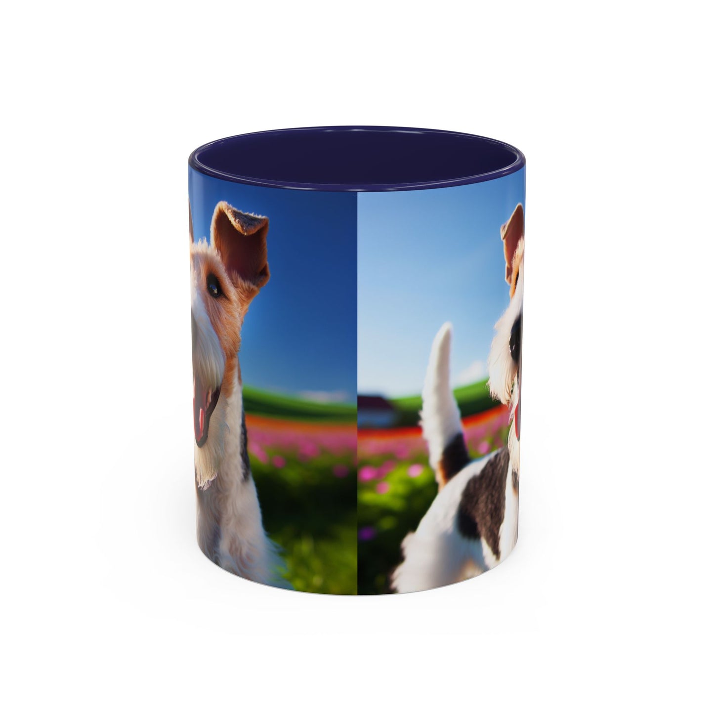 Wire Fox Terrier Accent Coffee Mug - Perfect Gift for Dog Lovers