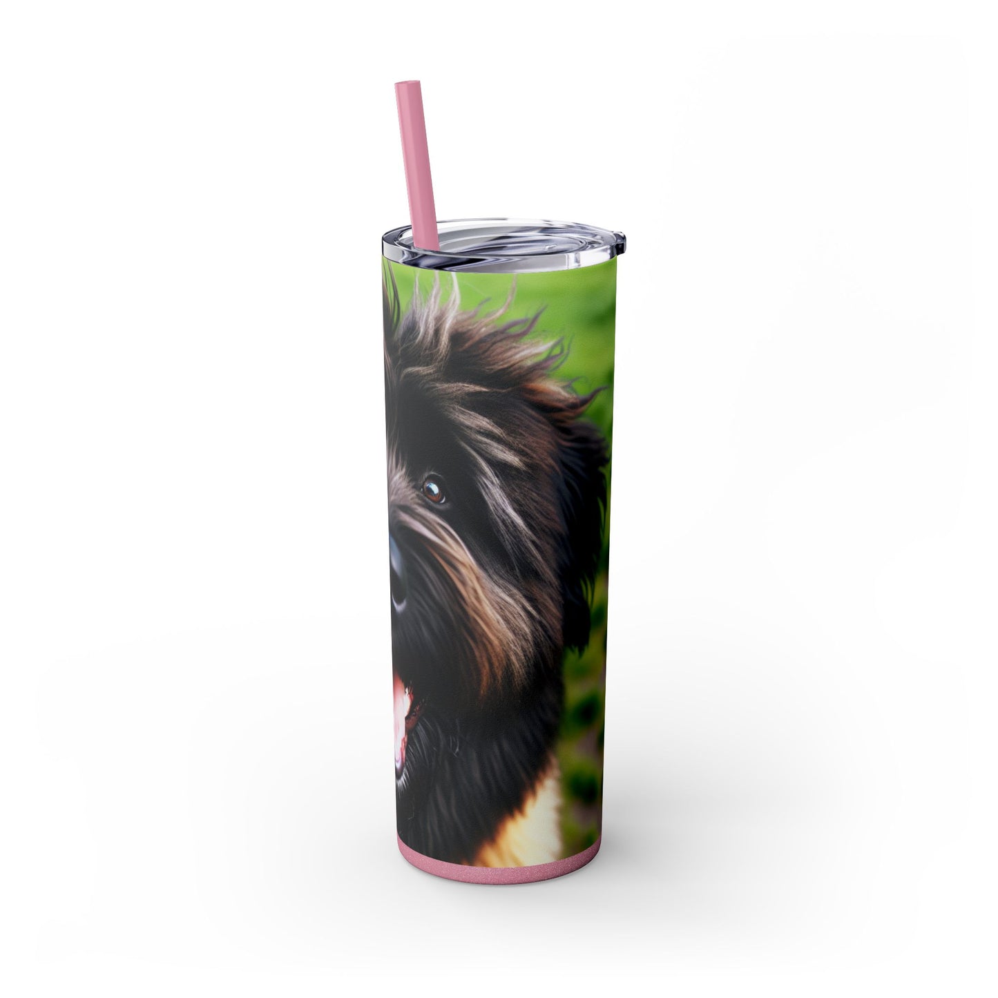 Bouvier des Ardennes Tumbler with Straw, 20oz
