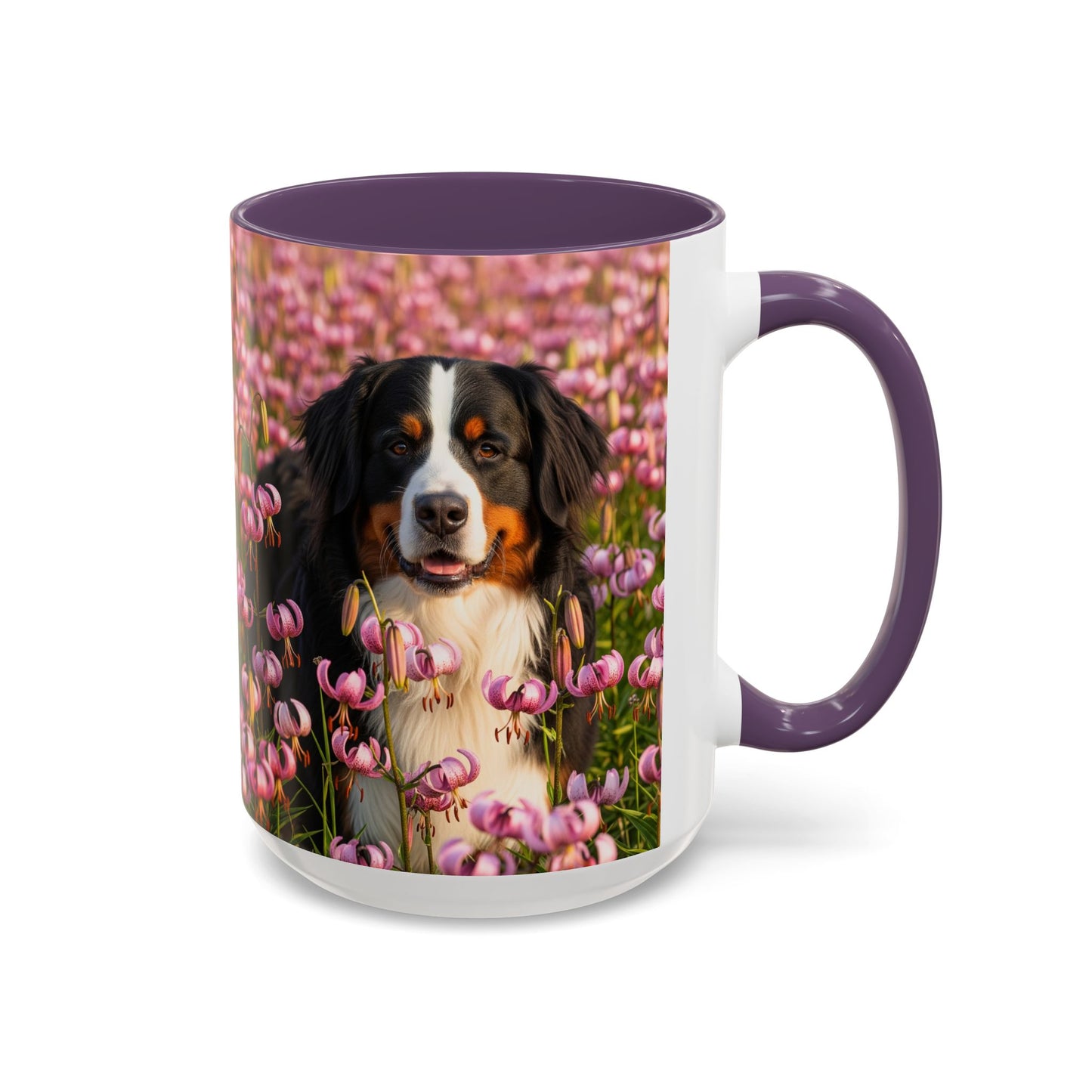 Bernese Mountain Dog Accent Coffee Mug - Perfect Gift for Dog Lovers