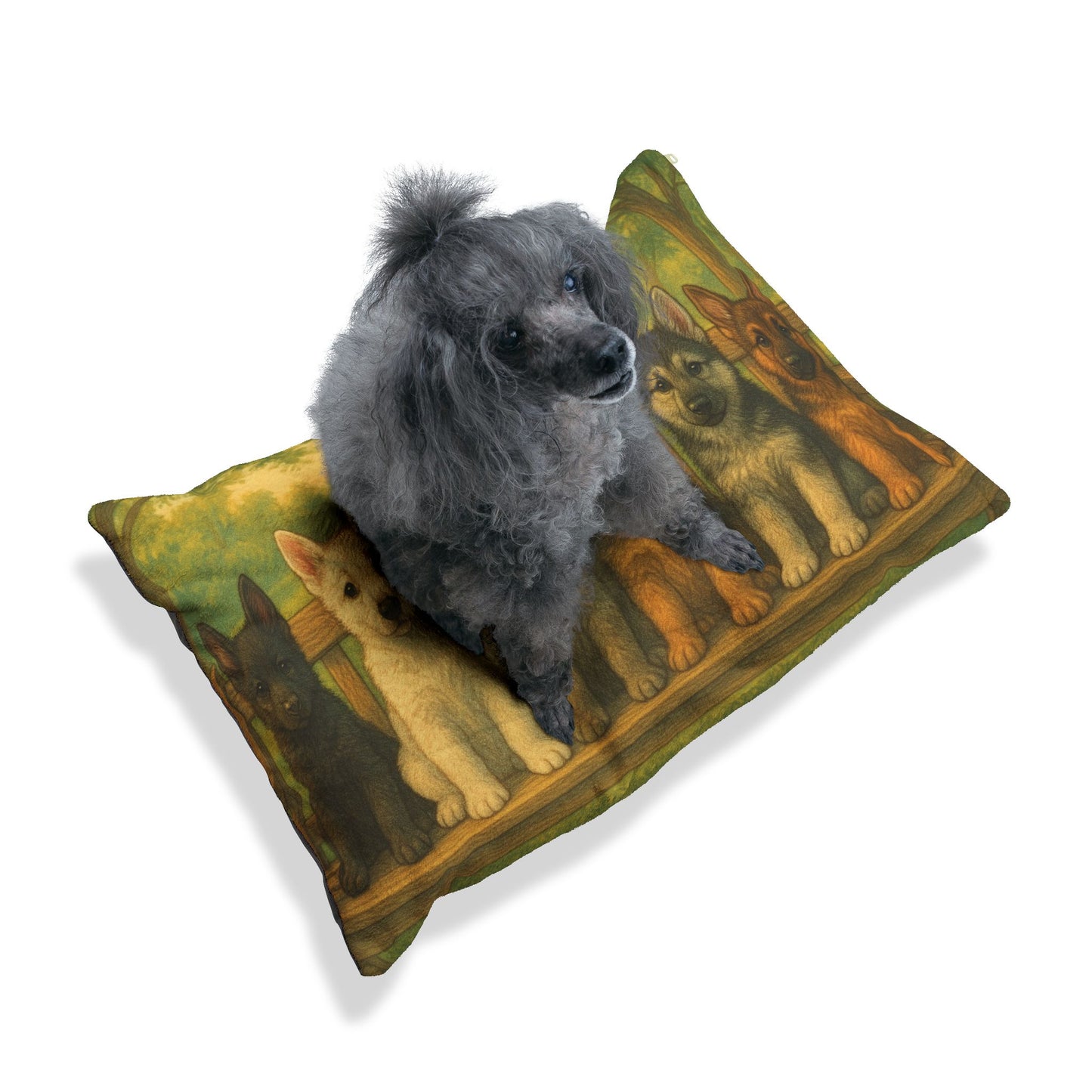 German Shepherd puppies Pet Bed