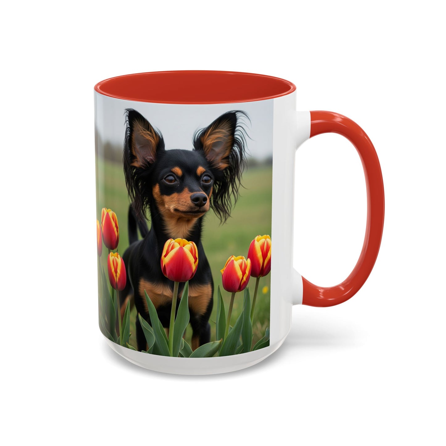 Russian Toy Dog Accent Coffee Mug - Perfect Gift for Dog Lovers